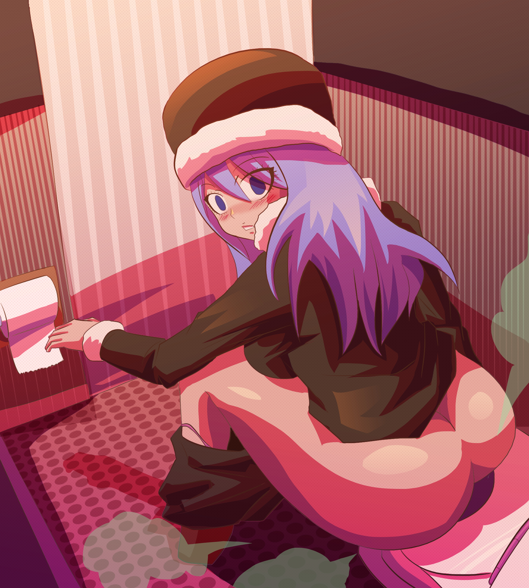 juvia lockser, fart, fart cloud, fart fetish, toilet, toilet use, 