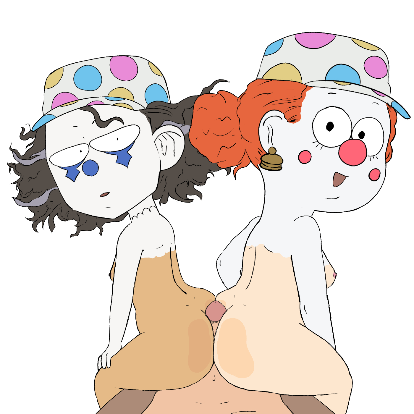 billie (bigtop burger), penny (bigtop burger), ass, breasts, impstripe, penis, sex, 