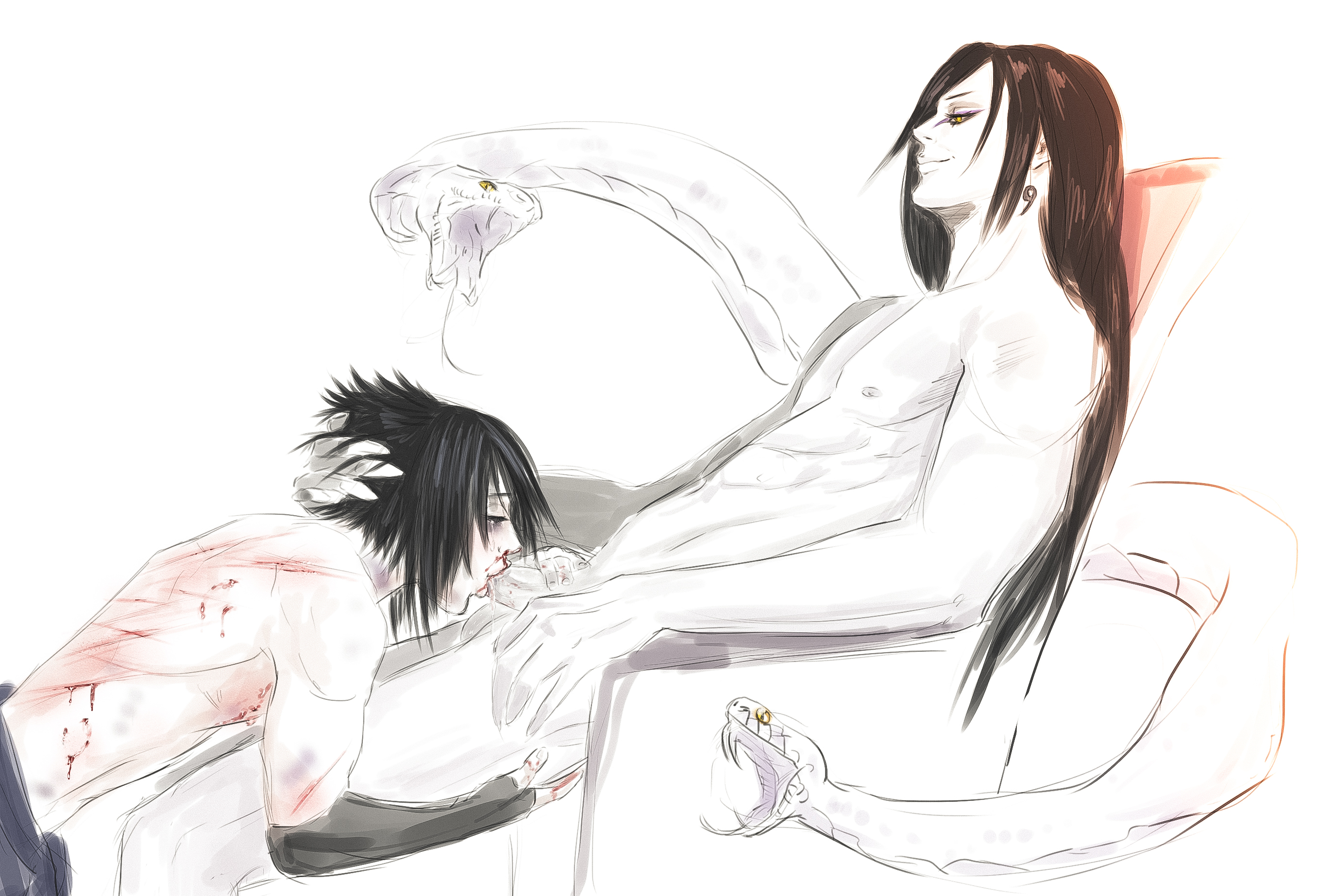 Is orochimaru gay