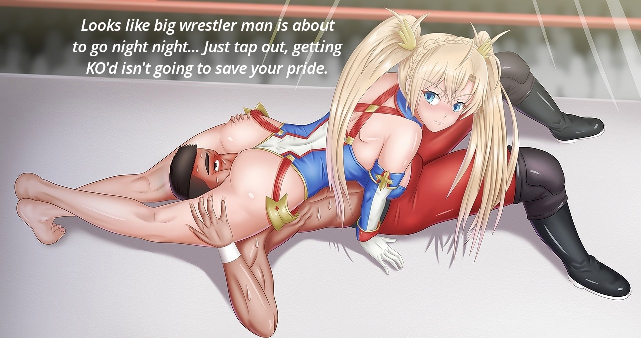 Mixed wrestling captions