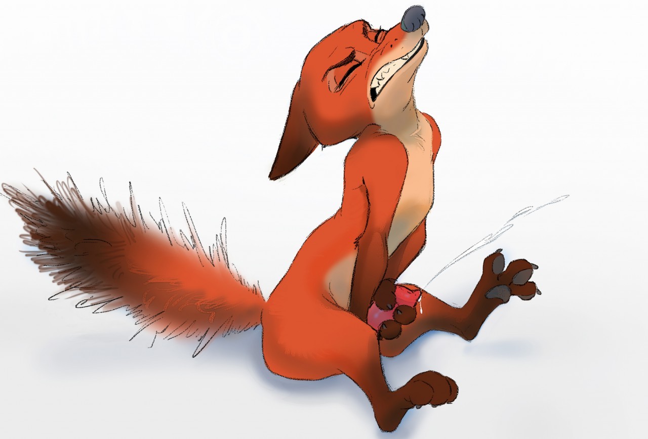 nick wilde, disney, zootopia, simple background, white background, animal g...