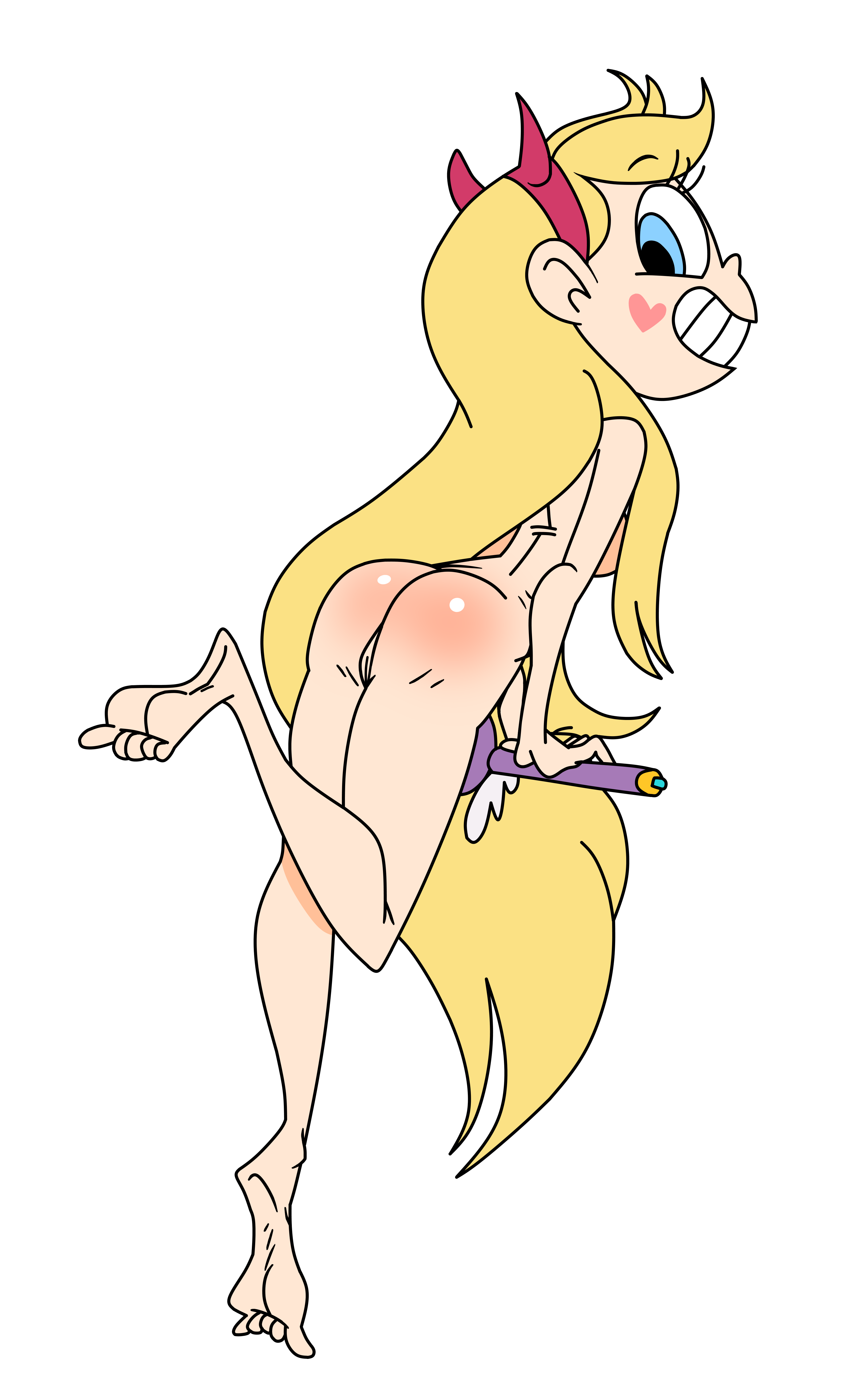 mhasses, star butterfly, star vs the forces of evil, white background, ass,...