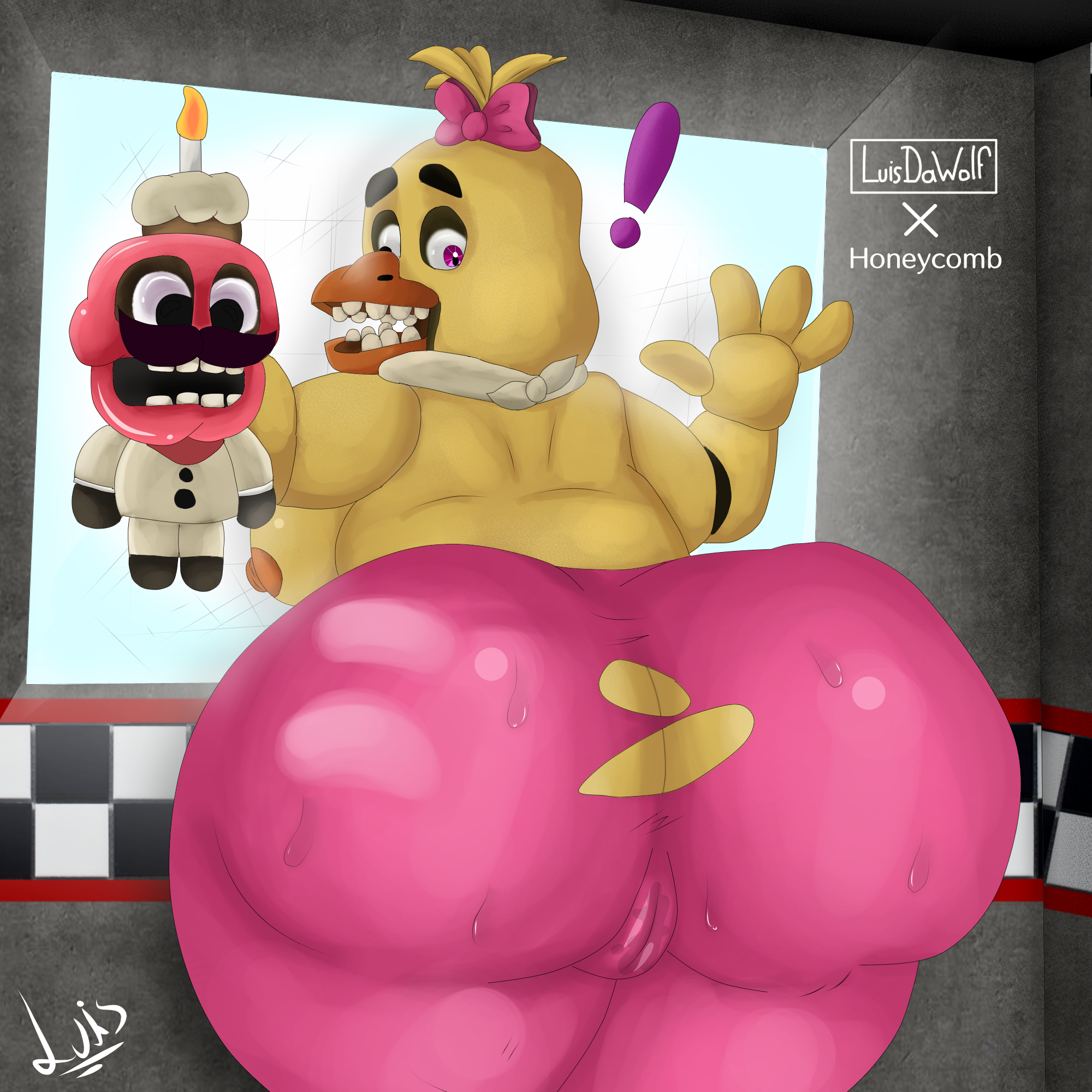Rule34 - If it exists, there is porn of it  chica (fnaf), cupcake (fnaf)   3963155