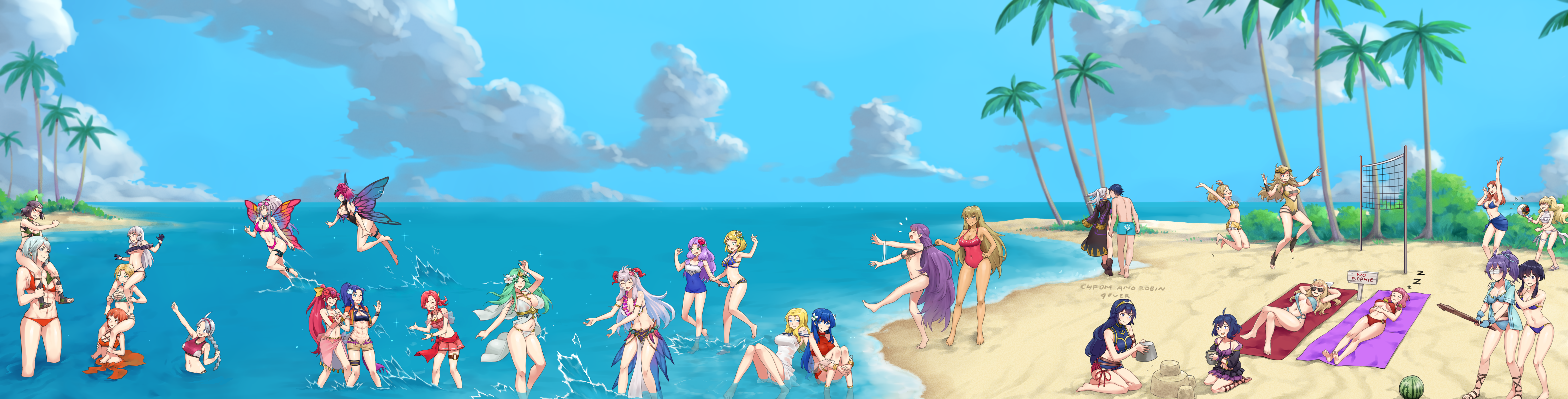 1boy 6+girls ;) >_< abs absurd_res afloat ahoge alluring alternate_costume alternate_hairstyle annette_fantine_dominic annoyed aqua_bikini aqua_shorts arm_up arms_behind_head arms_under_breasts ass athletic_female back ball bare_legs bare_shoulders barefoot beach beach_towel beach_volleyball big_breasts bikini bikini_pull bikini_skirt black-framed_eyewear black_bikini black_eyes black_gloves black_hair black_one-piece_bikini blindfold blonde_hair blue_bikini blue_eyes blue_flower blue_hair blue_one-piece_bikini blue_swim_trunks bokken boots bow braid brown_eyes bucket bush caeda_(fire_emblem) caeda_(summer)_(fire_emblem) carrying charlotte_(fire_emblem) chrom_(fire_emblem) chrom_(summer_scramble)_(fire_emblem) circlet cleavage clenched_hand clenched_teeth closed_eyes clothes_pull cloud cloudy_sky coat commission commissioner_upload cosplay covered_navel crossed_legs dagr_(fire_emblem) dark-skinned_female dark_skin day earrings eitri_(fire_emblem) evil_grin evil_smile eyeball eyewear_on_head facial_mark fairy fairy_wings feather_hair_ornament feathers female_abs fingerless_gloves fir_(fire_emblem) fire_emblem fire_emblem:_genealogy_of_the_holy_war fire_emblem:_mystery_of_the_emblem fire_emblem:_new_mystery_of_the_emblem fire_emblem:_shadow_dragon_and_the_blade_of_light fire_emblem:_the_binding_blade fire_emblem:_the_blazing_blade fire_emblem:_the_sacred_stones fire_emblem:_three_houses fire_emblem_awakening fire_emblem_fates fire_emblem_heroes fire_emblem_warriors fit_female florina_(fire_emblem) flower flower_necklace flying food freyja_(fire_emblem) freyja_(summer)_(fire_emblem) frown fruit gloves gluteal_fold goat_girl goat_horns gold grabbing_another's_ankles grabbing_another's_arm grass green_bikini green_eyes grey_eyes grey_hair grin hair_between_eyes hair_flower hair_ornament hair_over_one_eye hair_vines hairband hairbow hands_on_another's_shoulders height_difference hibiscus high_ponytail high_res hime_cut holding holding_ball holding_bucket holding_hands hoop_earrings horns igrene_(fire_emblem) ingrid_brandl_galatea intelligent_systems island jacket jewelry jumping kissing kneel kris_(fire_emblem) larcei_(fire_emblem) leather leather_boots leonie_pinelli leonie_pinelli_(summer) lianna_(fire_emblem) lifeguard light_blue_hair lissa_(fire_emblem) long_hair looking_at_another looking_at_viewer looking_back low_twin_braids lucina lucina_(fire_emblem) lysithea_von_ordelia male_swimwear medium_breasts medium_hair mitama_(fire_emblem) morgan_(fire_emblem) morgan_(fire_emblem)_(female) multicolored_bikini multicolored_hair multiple_girls natasha_(fire_emblem) navel necklace nina_(fire_emblem) nintendo noire_(fire_emblem) noire_(shade_seeker)_(fire_emblem) non-web_source norne_(fire_emblem) norne_(summer)_(fire_emblem) o-ring o-ring_bikini o-ring_bottom o-ring_thigh_strap o-ring_top ocean official_alternate_costume one-piece_bikini one_eye_closed open_clothes open_fly open_jacket open_mouth ophelia_(fire_emblem) orange_bikini orange_eyes orange_hair outside palm_tree parted_bangs partially_submerged pelvic_curtain phina_(fire_emblem) pink-tinted_eyewear pink_bikini pink_eyes pink_flower playing_sports plumeria_(fire_emblem) plumeria_(fire_emblem)_(cosplay) pointy_ears ponytail purple_bikini purple_eyes purple_hair red_bikini red_flower red_hair red_hairband red_one-piece_swimsuit redkite333 revealing_clothes rhea_(fire_emblem) rhea_(summer)_(fire_emblem) robin_(fire_emblem) robin_(summer)_(fire_emblem)_(female) rose running sand sand_castle sand_sculpture sandals sarong see-through_clothes shallow_water short_hair shorts shoulder_carry side_ponytail sideboob sidelocks sign signpost sitting sky sleeping small_breasts smile soles sophia_(fire_emblem) splashing standing stick summer sunglasses surprise_kiss surprised swept_bangs swim_trunks swimsuit sword teeth thigh_strap tiara tinted_eyewear toeless_footwear towel tree tri_tails triandra_(fire_emblem) twin_braids twintails two-tone_bikini under_boob veil very_long_hair visor_cap volleyball volleyball_(object) volleyball_net water water_drop watermelon waves waving_arms weapon white_bikini white_flower white_hair white_one-piece_bikini wide-eyed wings wooden_sword worried yellow_bikini yellow_eyes yellow_one-piece_bikini zzz