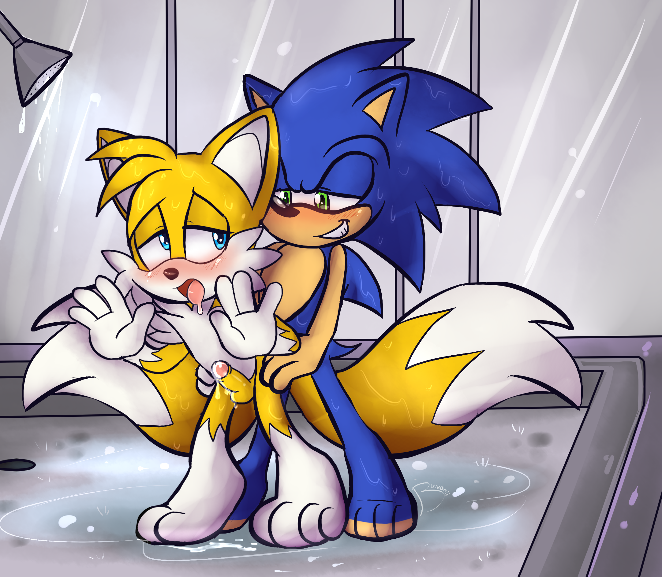 Sonic and tails rule 34