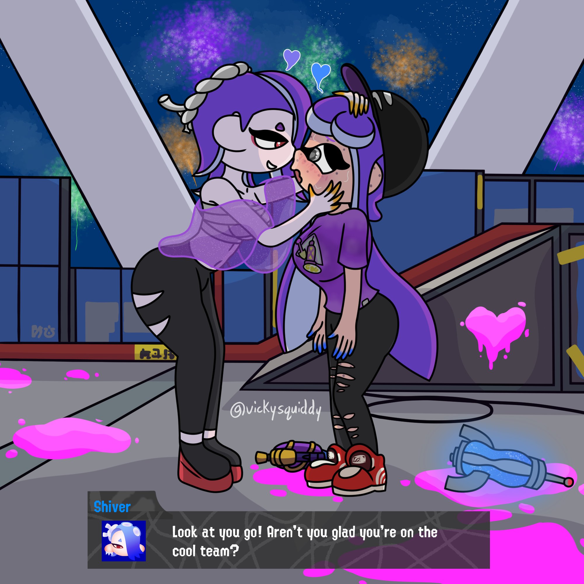 Rule34 - If it exists, there is porn of it  inkling, inkling girl  6061716