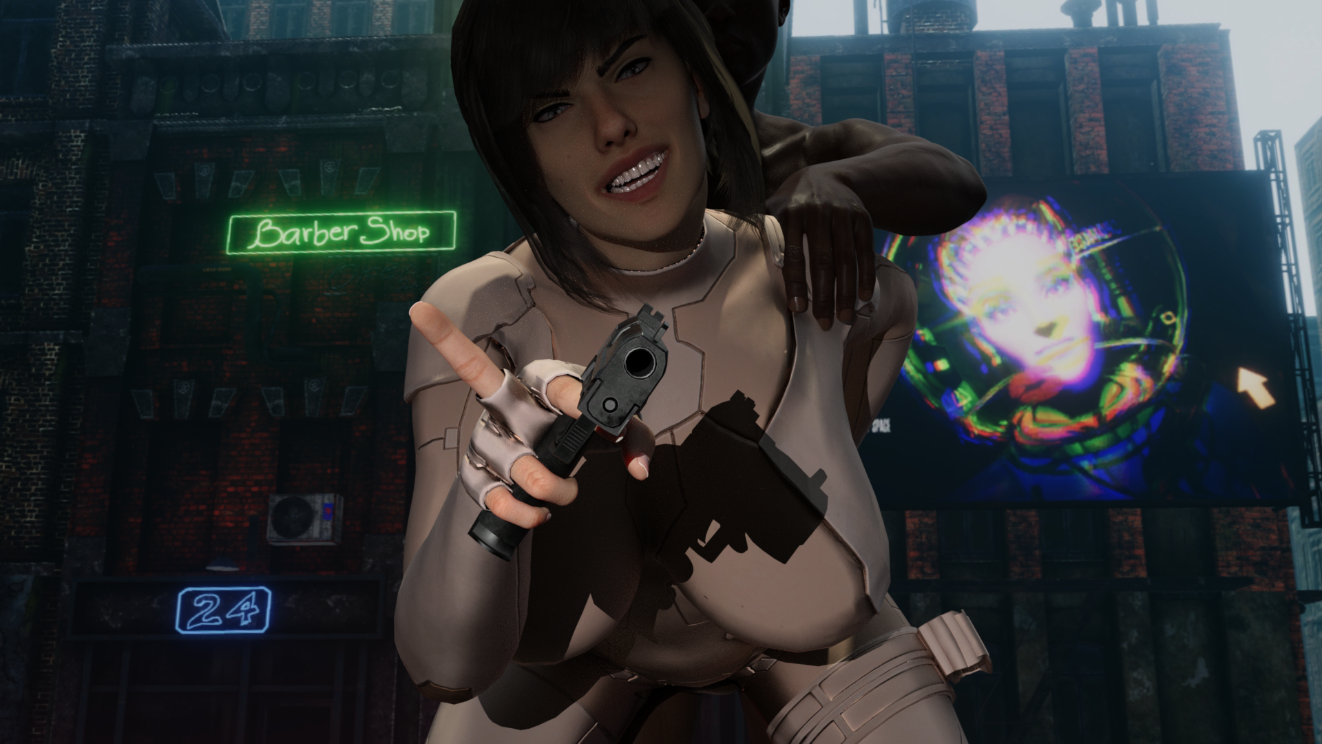 Gits motoko kusanagi outfit fallout 4 фото 26