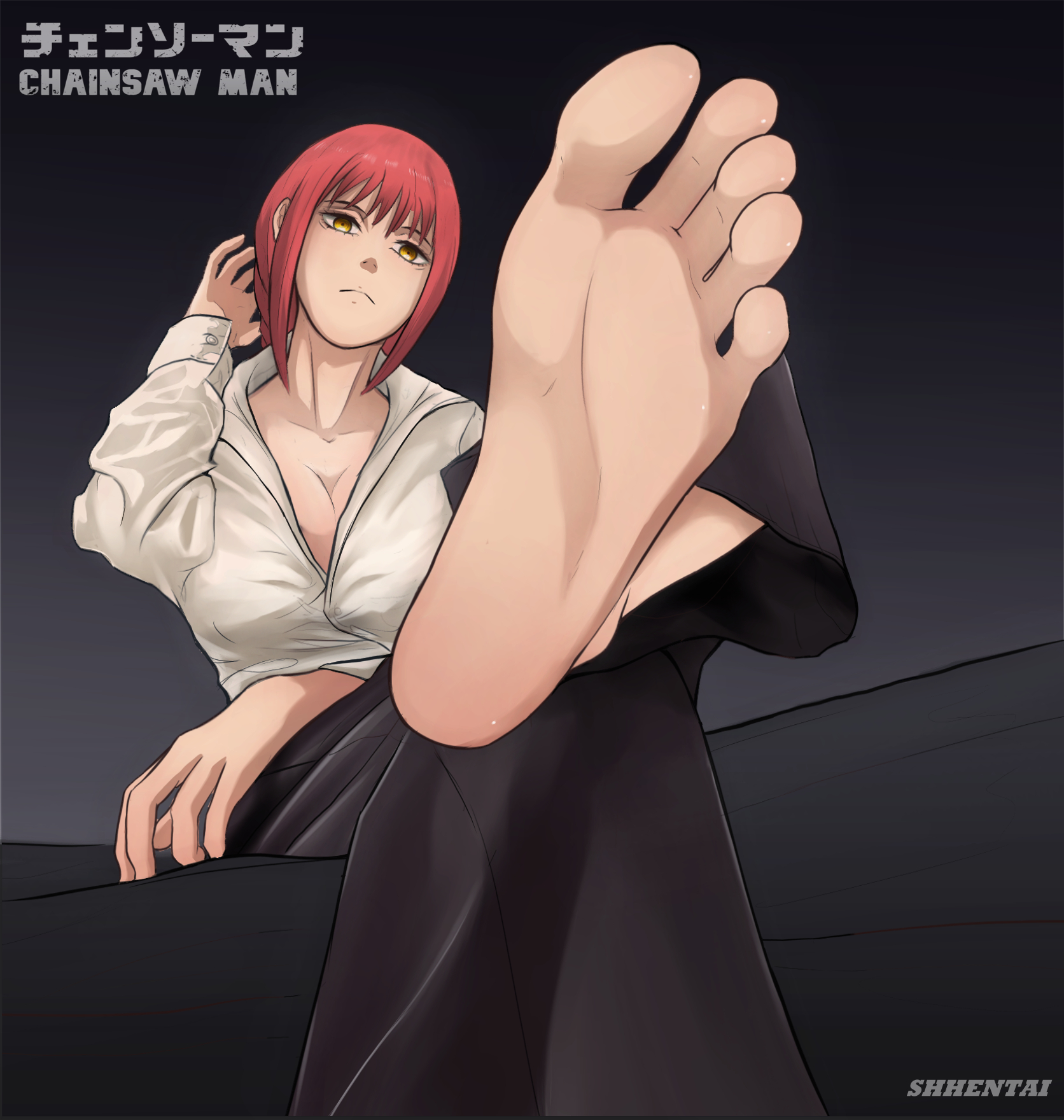 Chainsaw man hentai feet