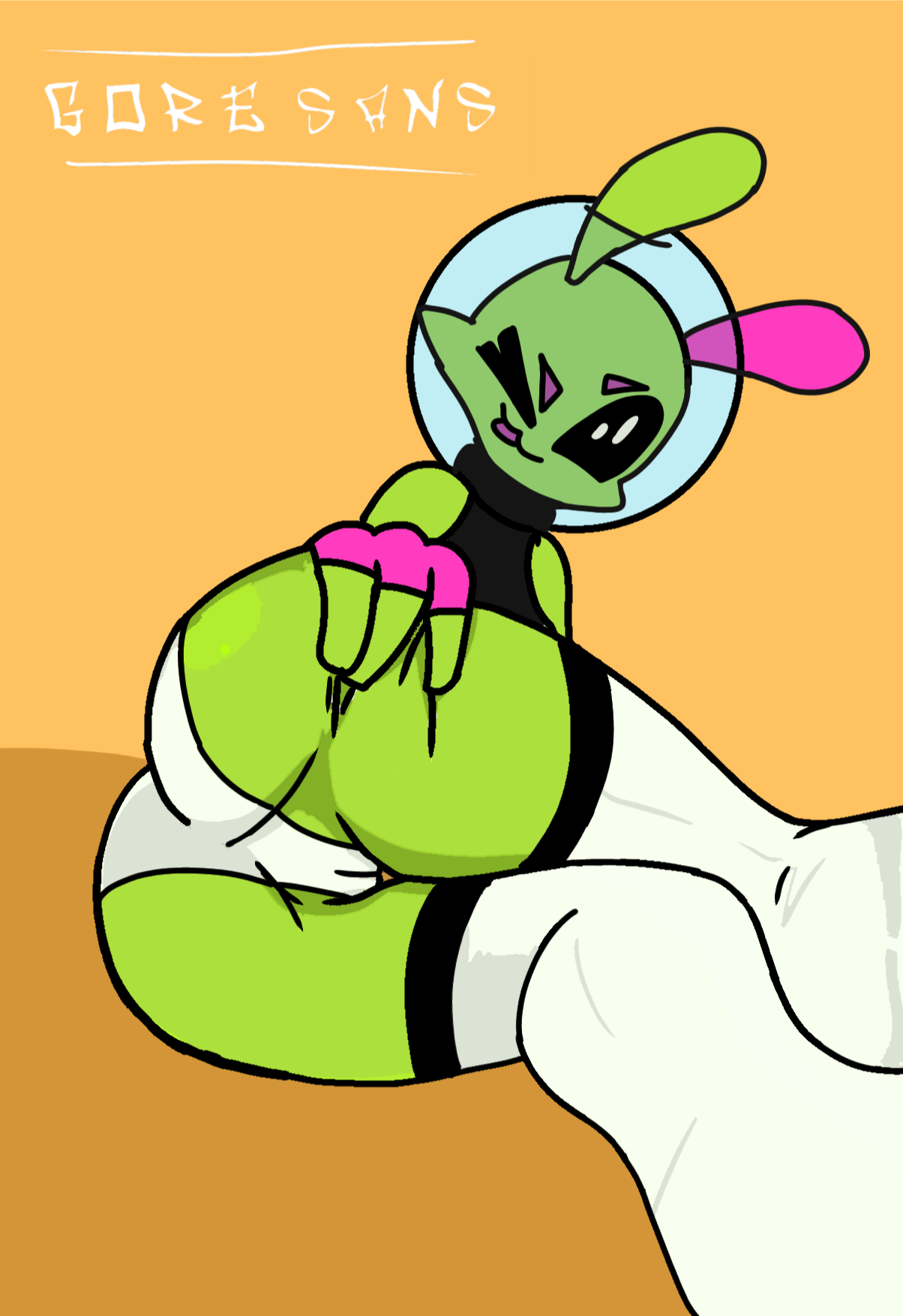 Green alien rule 34
