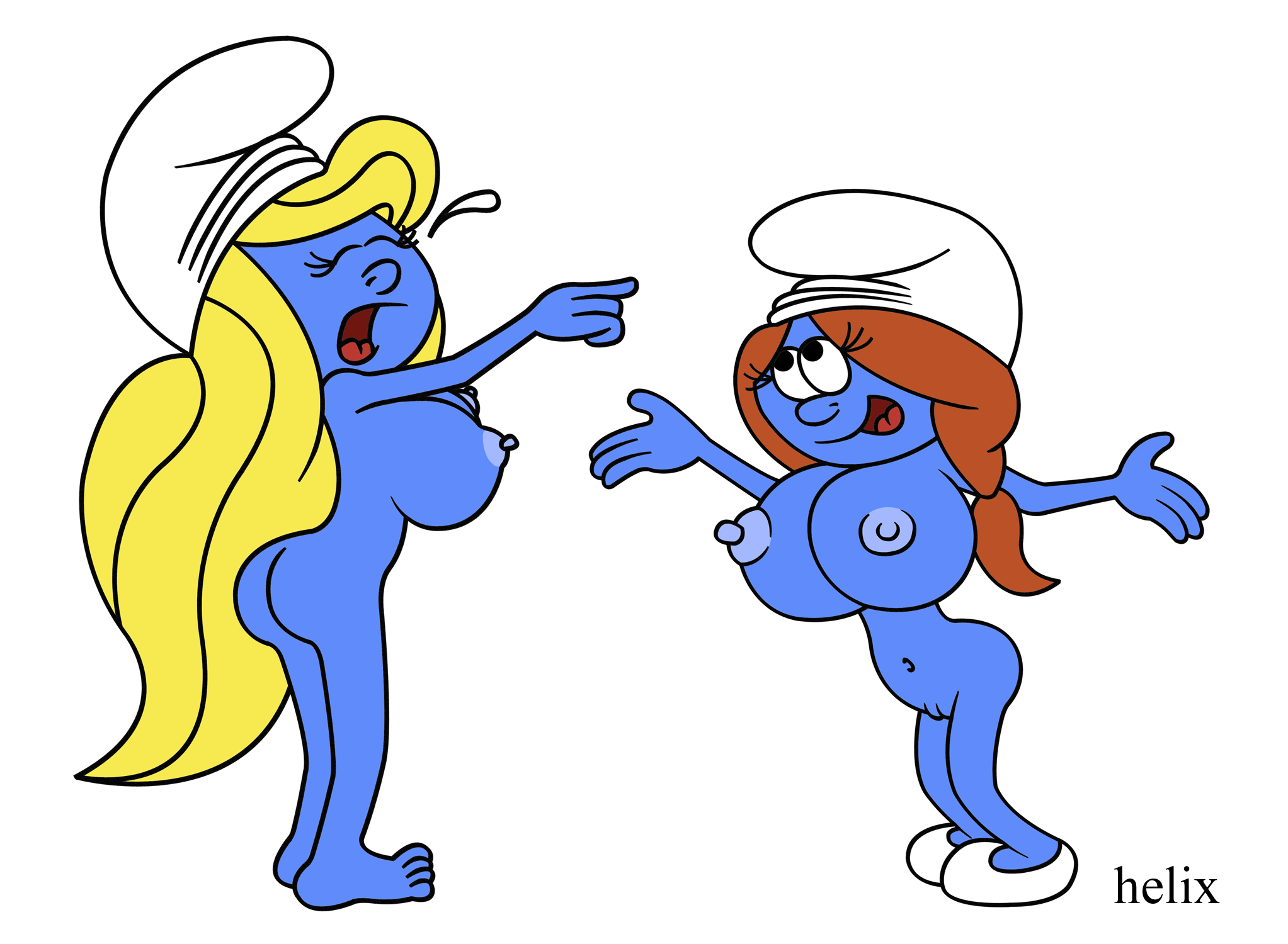 The smurfs sassette