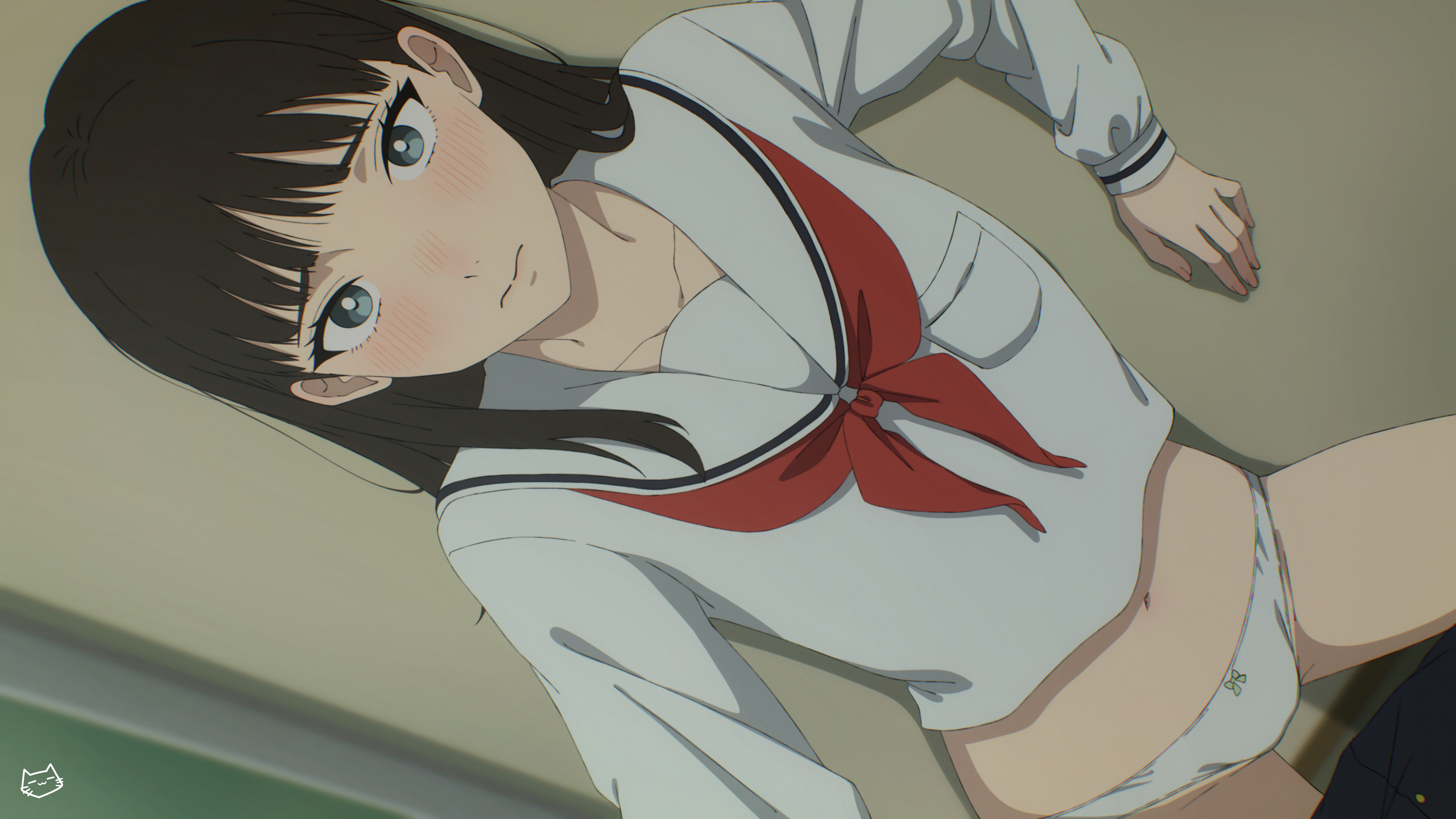 1girls blush blushing_at_viewer female female_focus keihh light-skinned_female light_skin looking_at_viewer yano-kun_no_futsuu_no_hibi yoshida_kiyoko