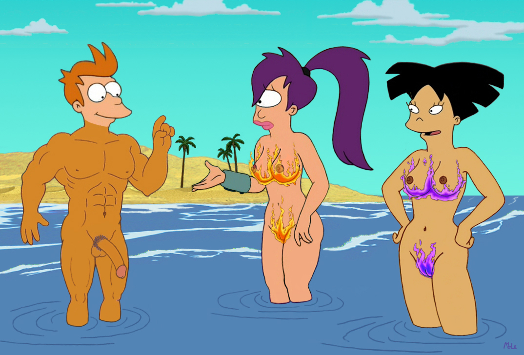 Futurama-Turanga Leela-Amy Wong nude 