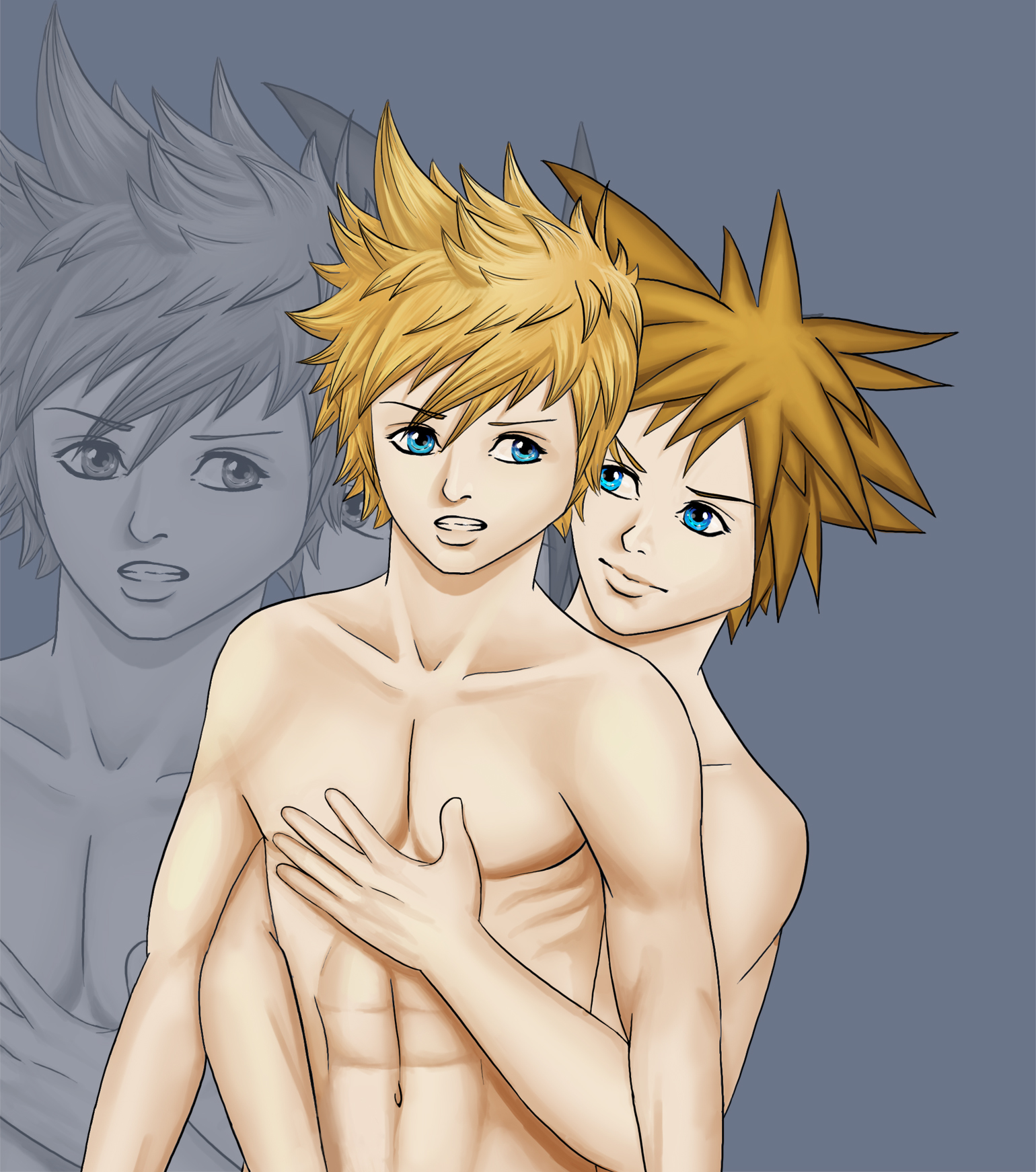 Rule34 - If it exists, there is porn of it / roxas, <b>sora</b> / 2774133.