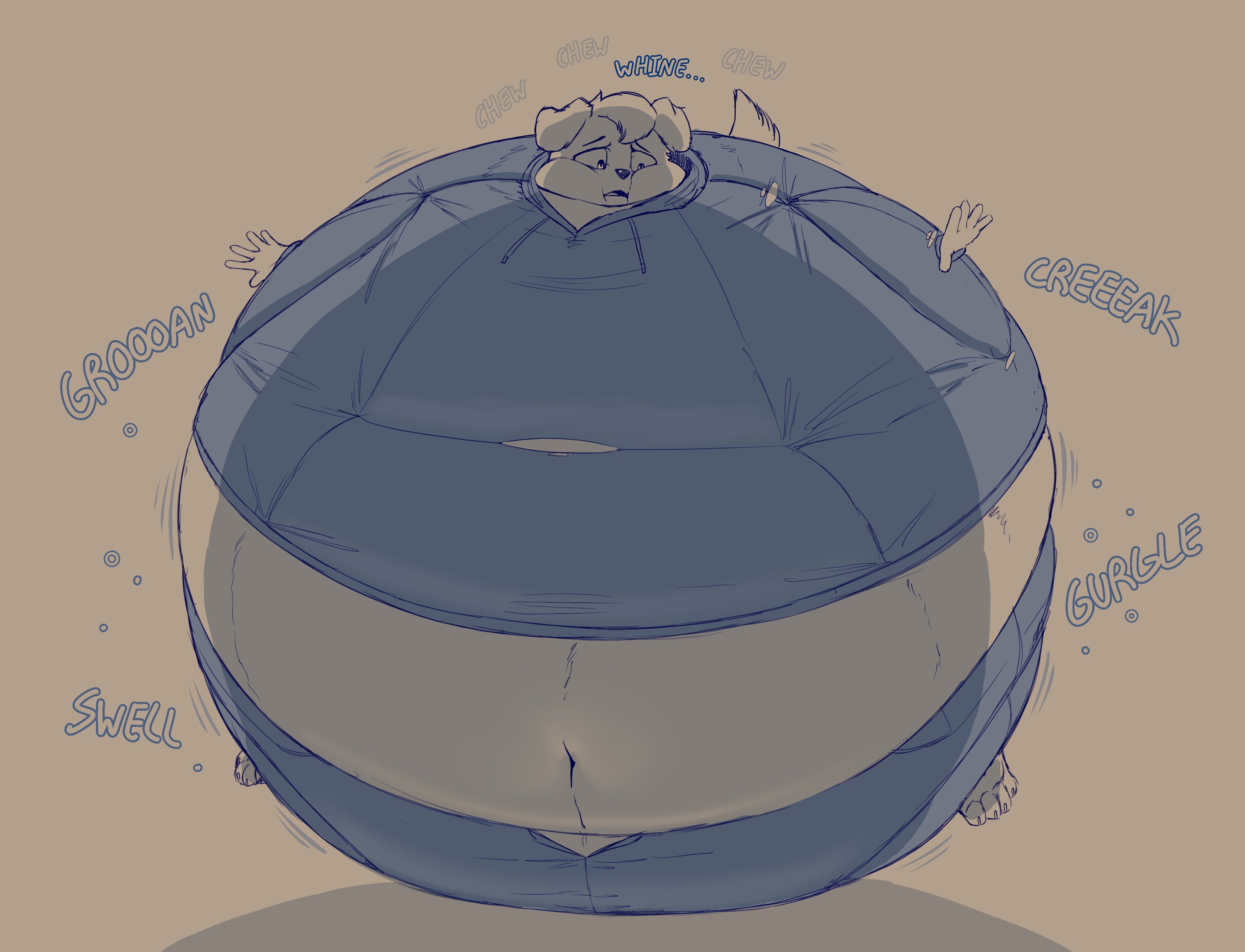 zoidberg656, tagme, blueberry inflation, thick thighs, wide hips, 