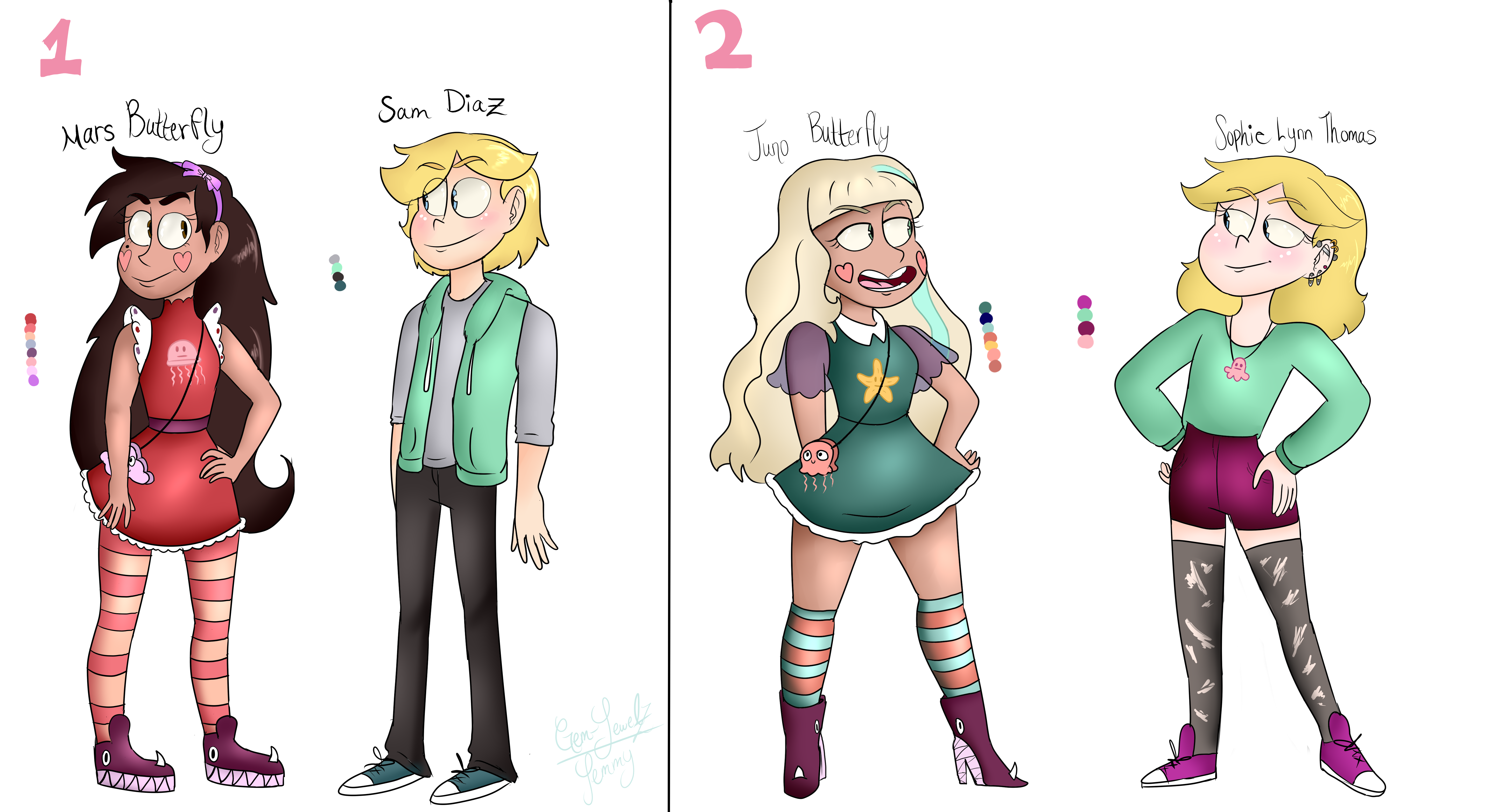 jackie lynn thomas, marco diaz, star butterfly, star vs the forces of e...