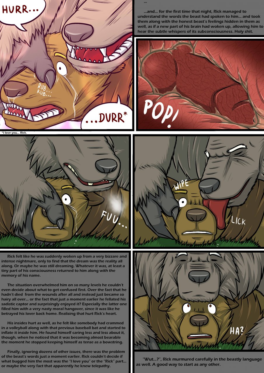 Gay chubby werewolf porn comic