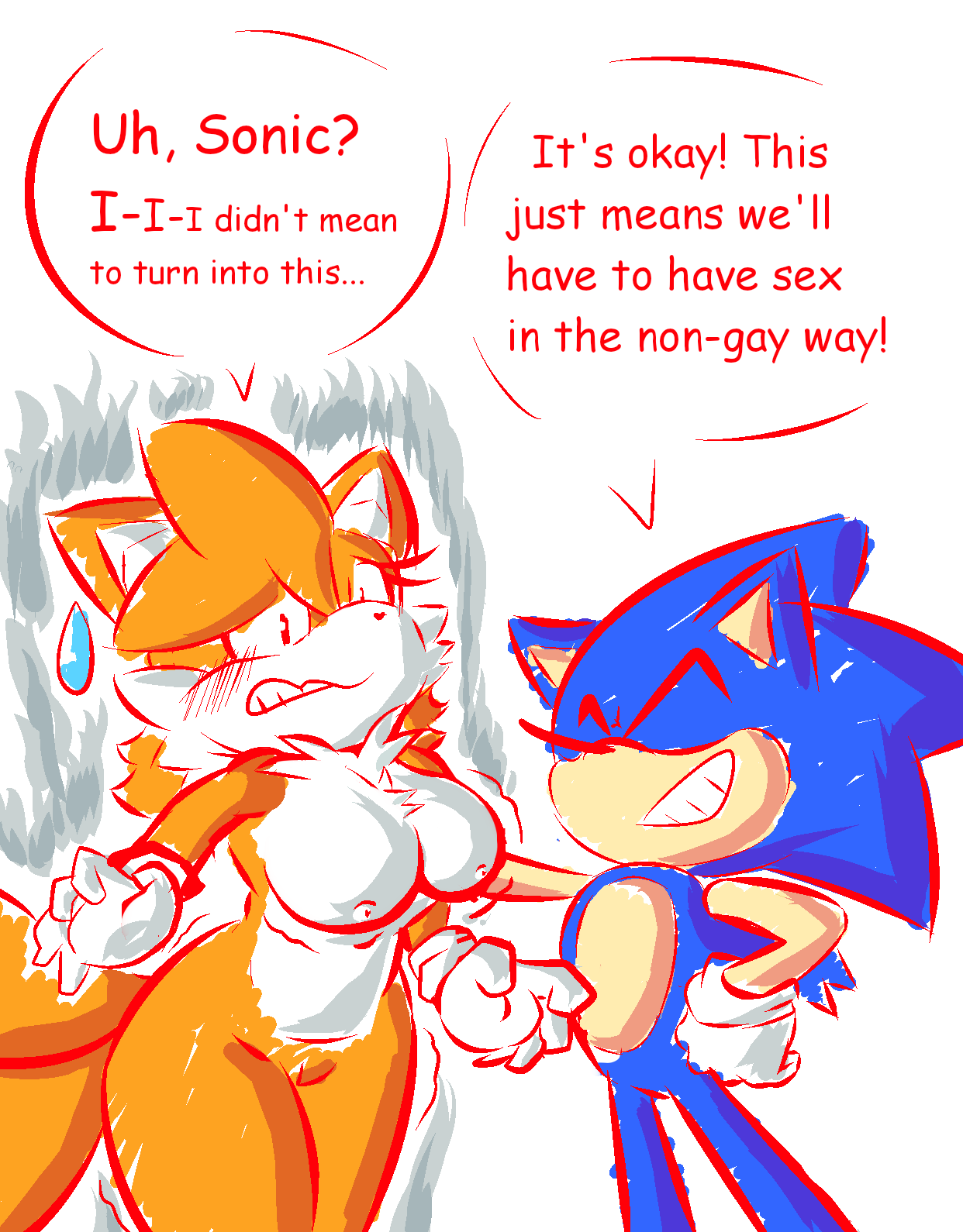 Rule34 - If it exists, there is porn of it / sonic the hedgehog, tails /  4873296