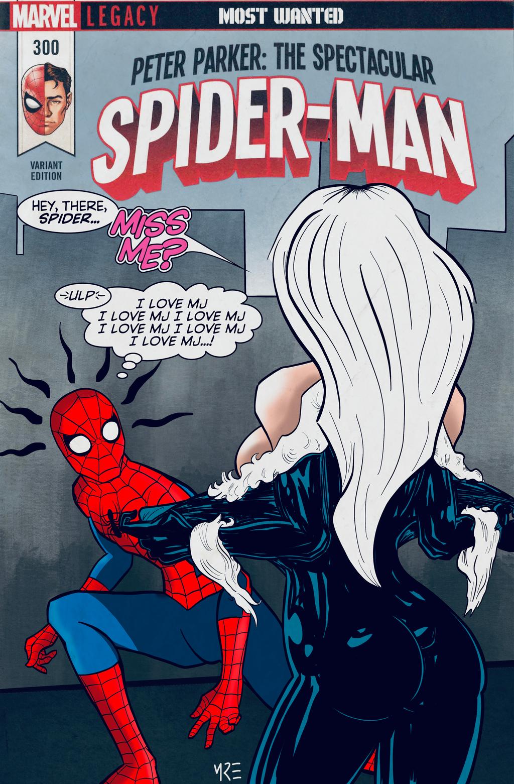 Rule34 - If it exists, there is porn of it / black cat, black cat (marvel),  felicia hardy, peter parker, spider-man / 3507604