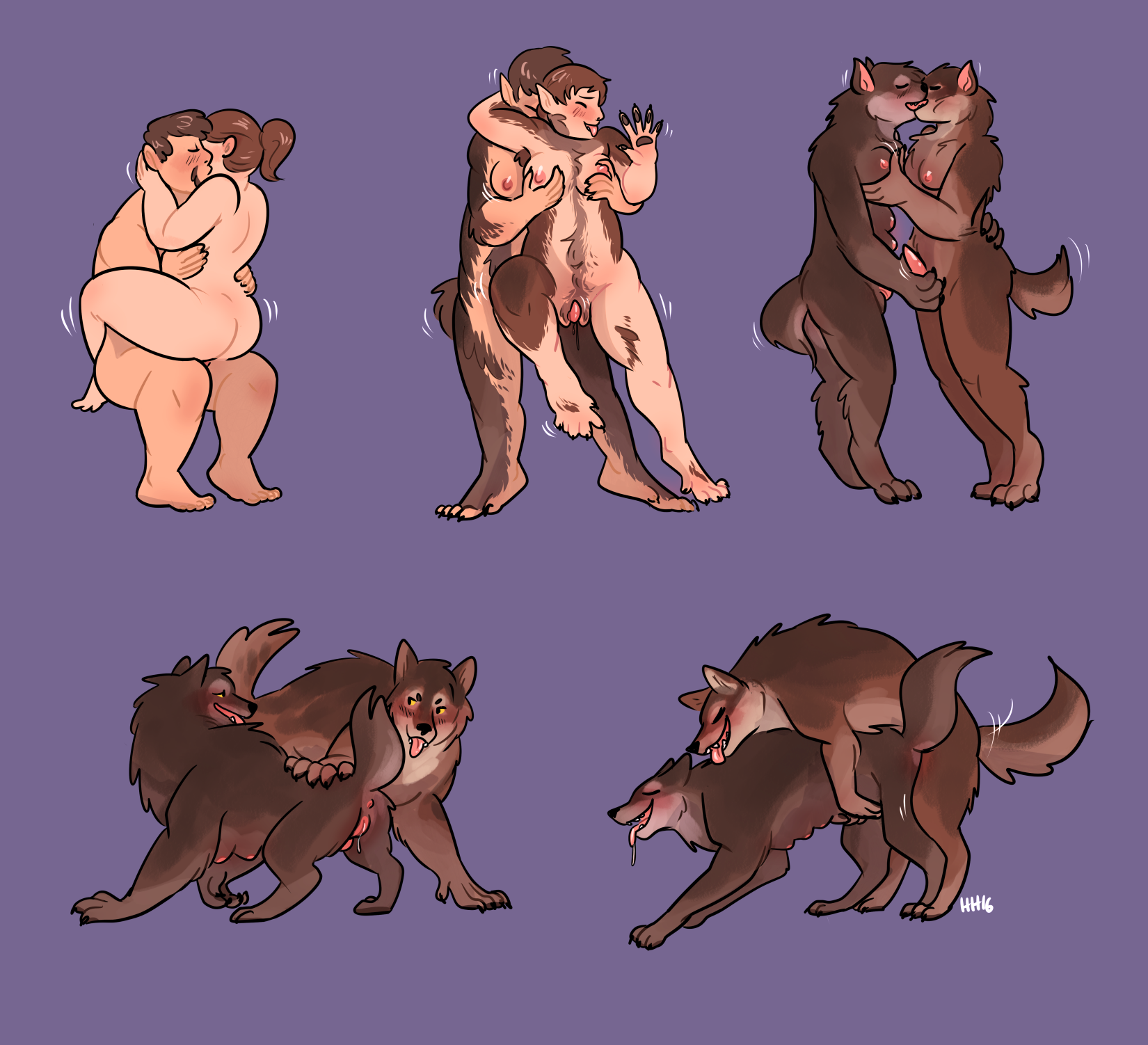 Naked werewolf tf