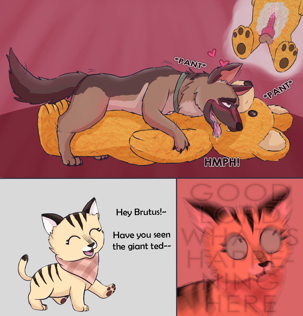 Brutus x pixie the cat porn comics