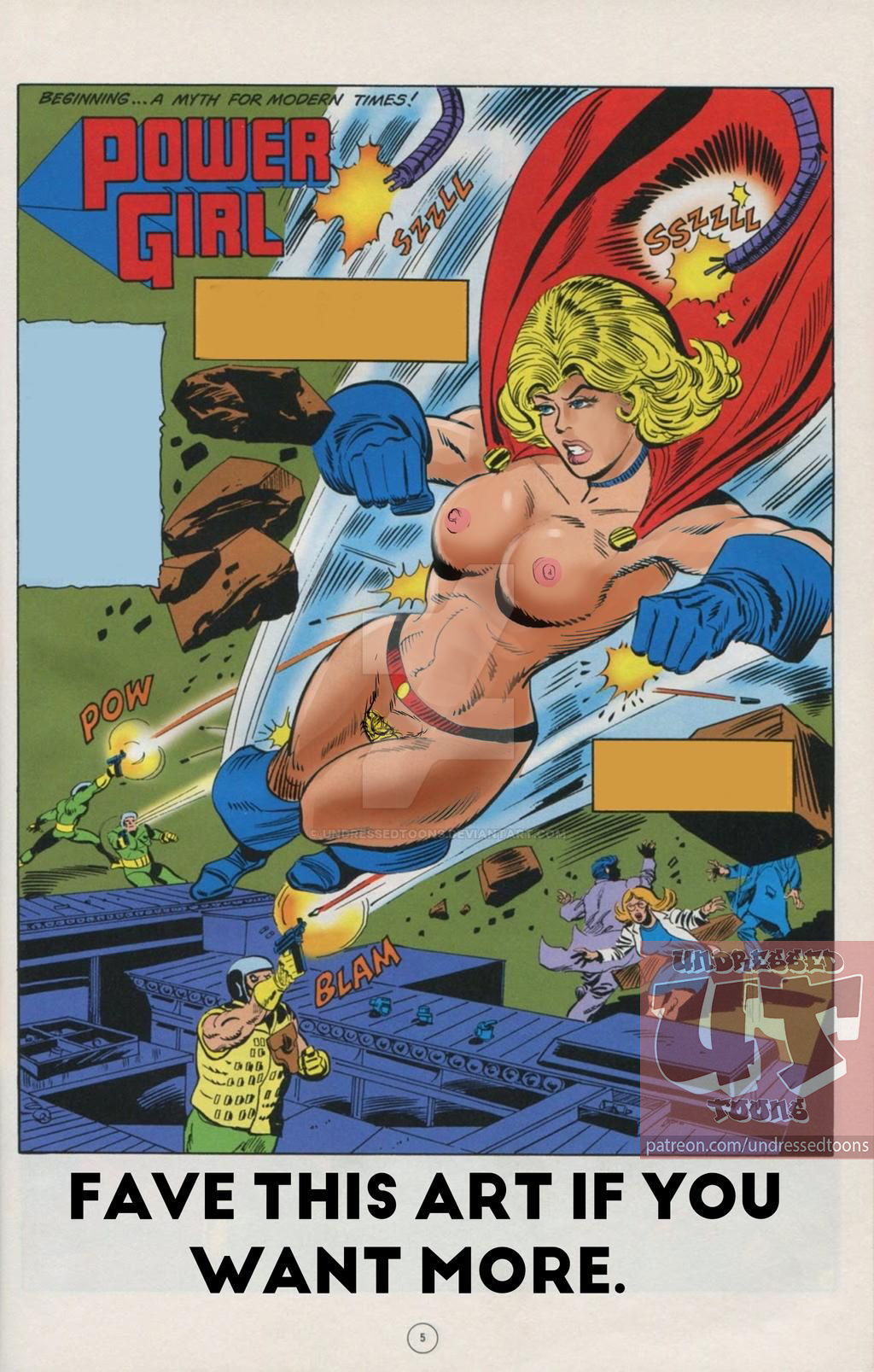 Power Girl Big Tits - Rule34 - If it exists, there is porn of it / power girl / 5772583