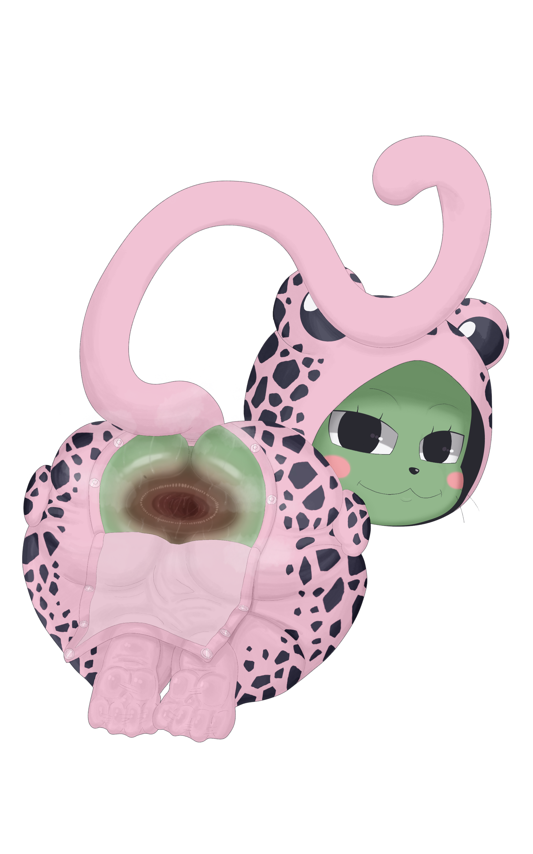 4_toes ambiguous_gender anal_juice anthro anthro_only anus anus_only ass ass_focus bedroom_eyes big_anus big_ass black_eyes black_nose butt_flap buttons cat_tail cheek_spots dark_anus domestic_cat dulone easy_access exceed eyelashes fairy_tail feet feline frog_suit frosch_(fairy_tail) fur furry furry_only gaping gaping_anus girly green_fur half-closed_eyes hood hood_up long_tail looking_at_viewer looking_back loose_anus mammal mole mole_on_ass musk musk_clouds on_knees onesie open_clothes paws pink_onesie presenting presenting_anus presenting_hindquarters puffy_anus rear_view rosy_cheeks shortstack solo spreading spreading_ass steam sweat sweatdrop sweaty sweaty_ass sweaty_butt tail transparent_background well_used_anus wide_hips