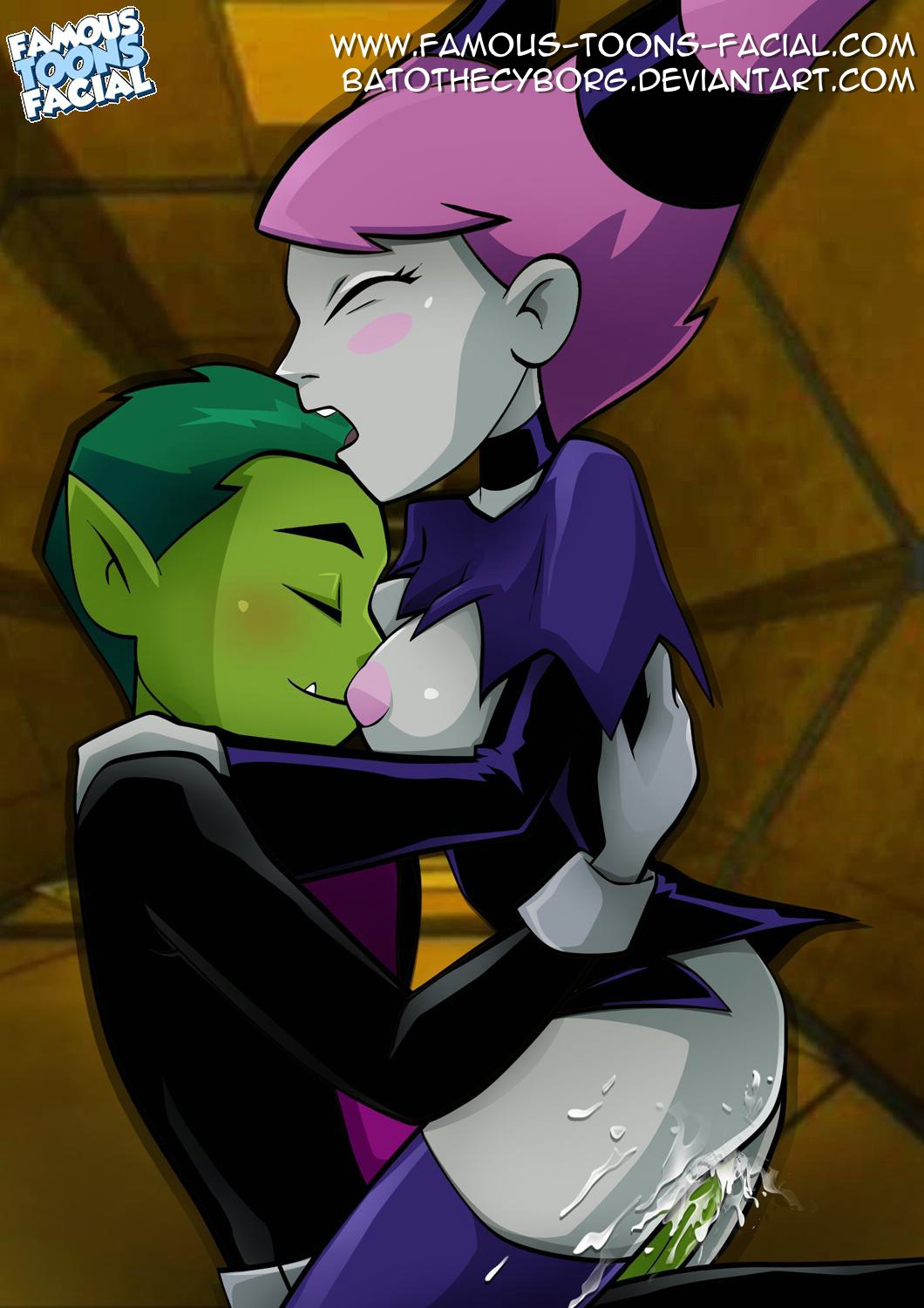 Rule34 - If it exists, there is porn of it / batothecyborg, beast boy, jinx  / 3056596