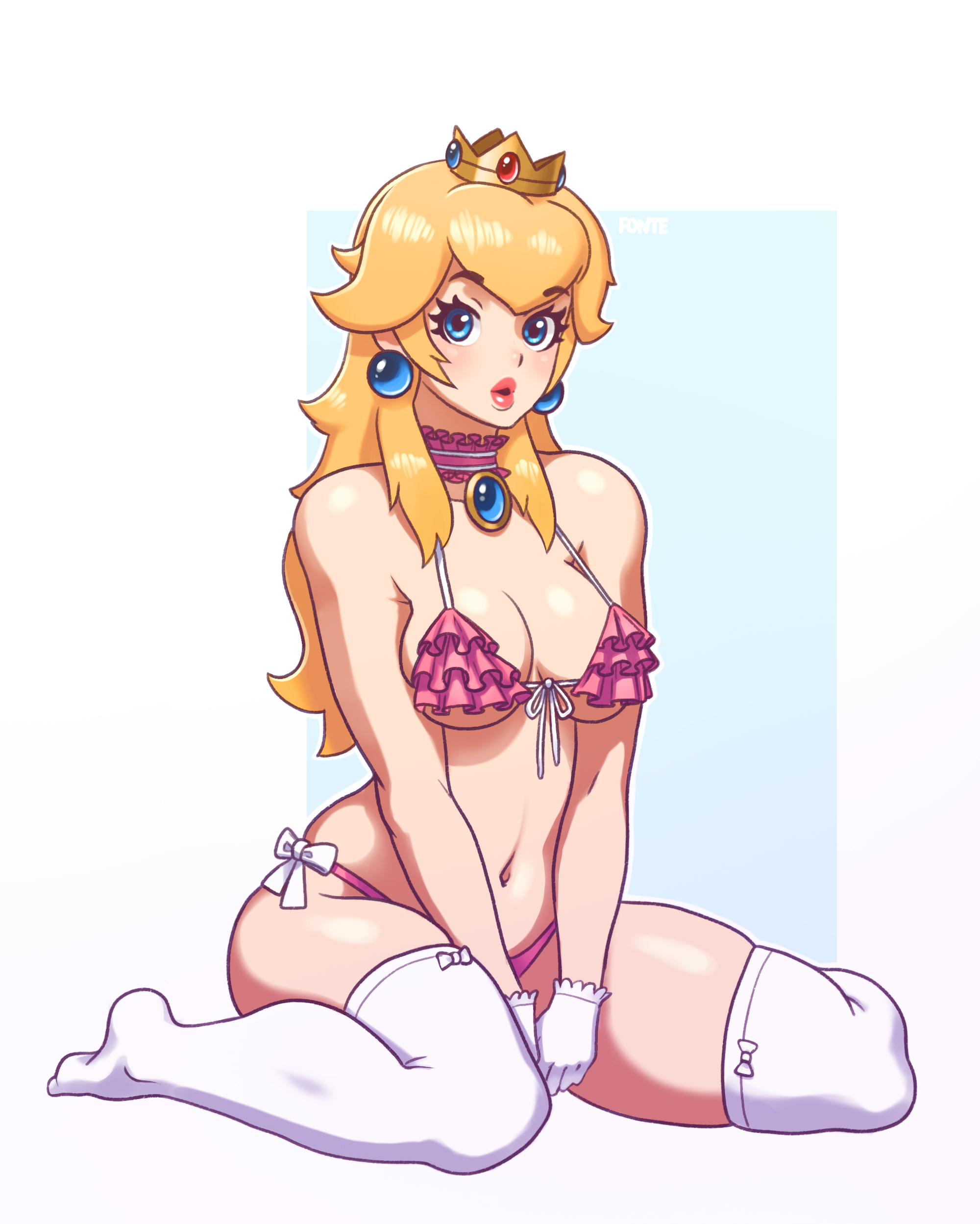 Princess peach stripping