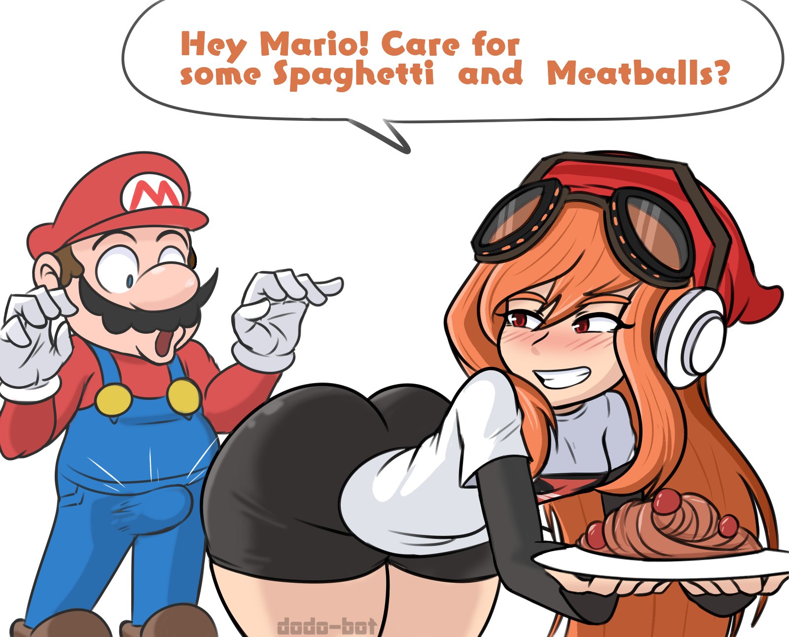(dodo-bot) Meggy And Goof Mario [smg4]