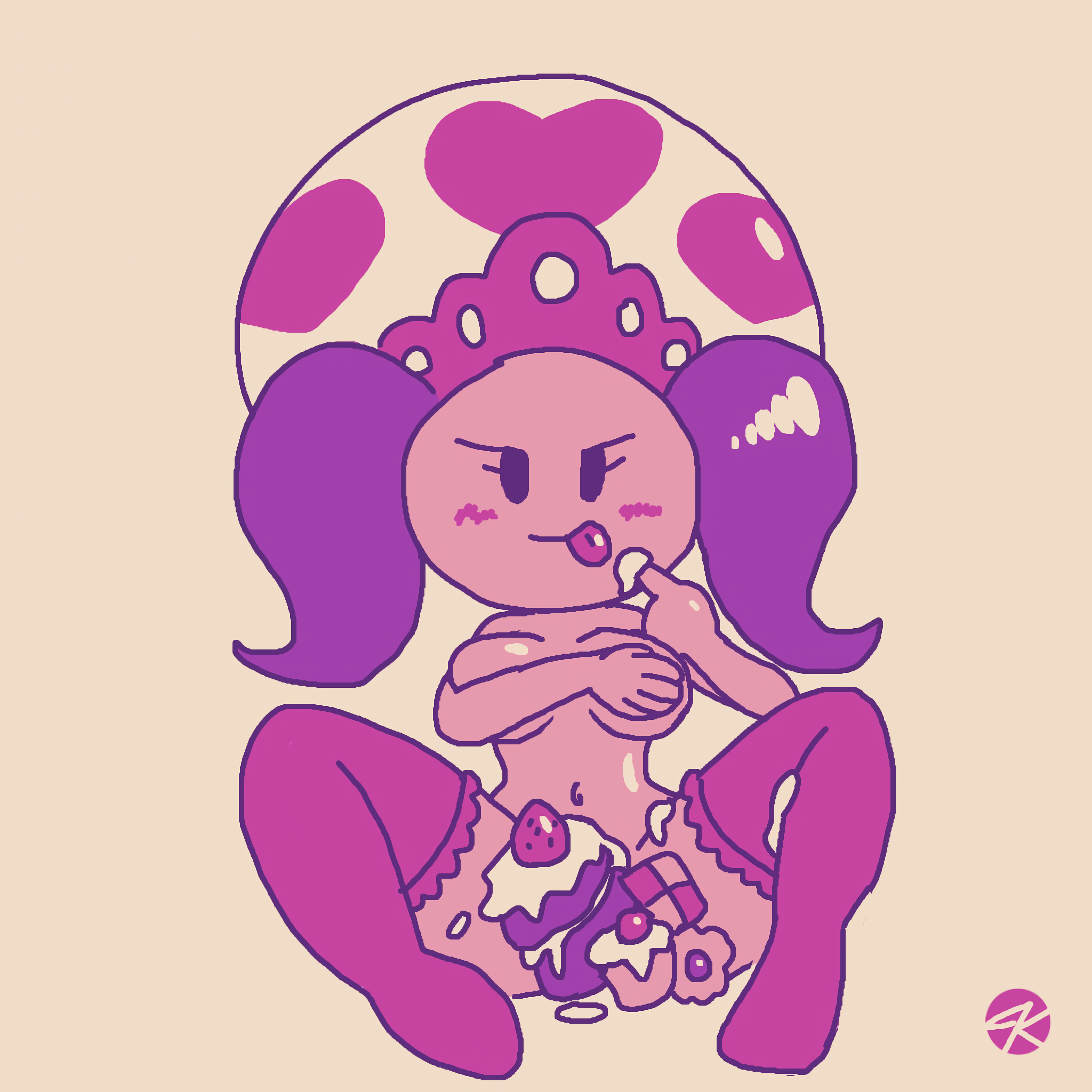 1girls 2016 blush breasts cake cake_slice cookie cookies covered_nipples covering_breasts covering_pussy dessert dessert_cum desserts female jk-kino mario_(series) mob_face mushroom_girl mushroom_humanoid nintendo nude nude_female paper_mario paper_mario:_the_thousand-year_door pastries pastry purple_hair pussy seductive_look socks thighs toad_(mario) toad_waitress