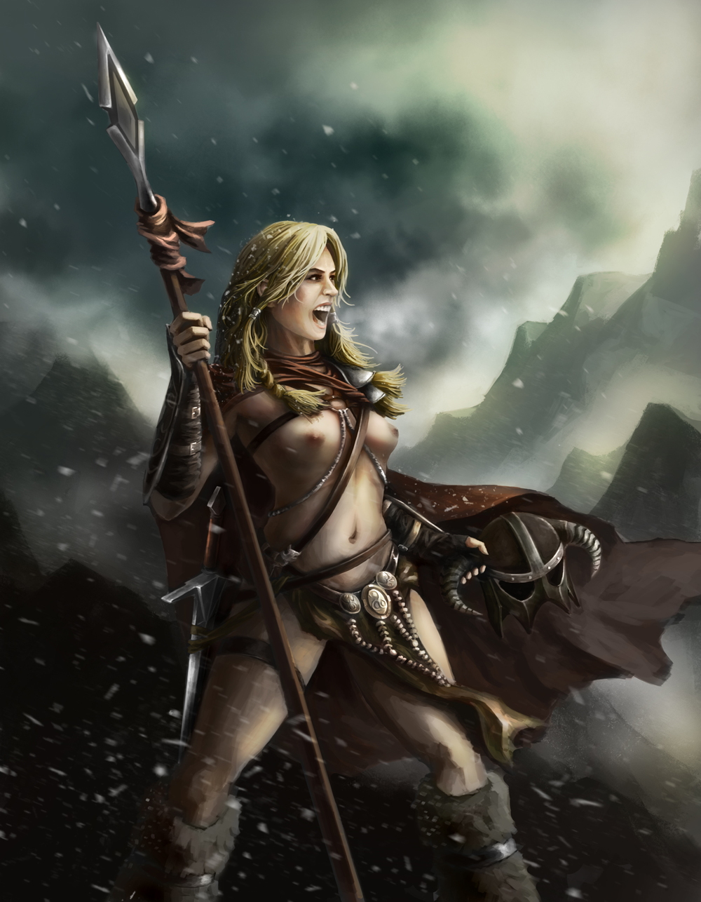 Skyrim spear