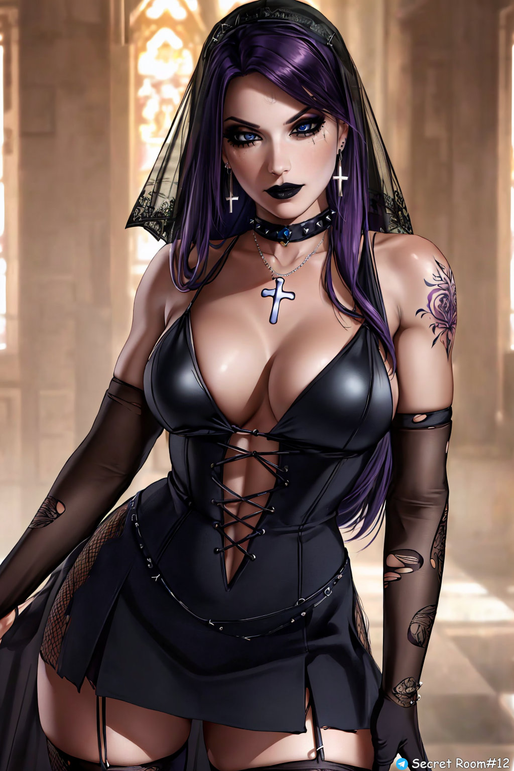 Hentai gothic girl фото 53