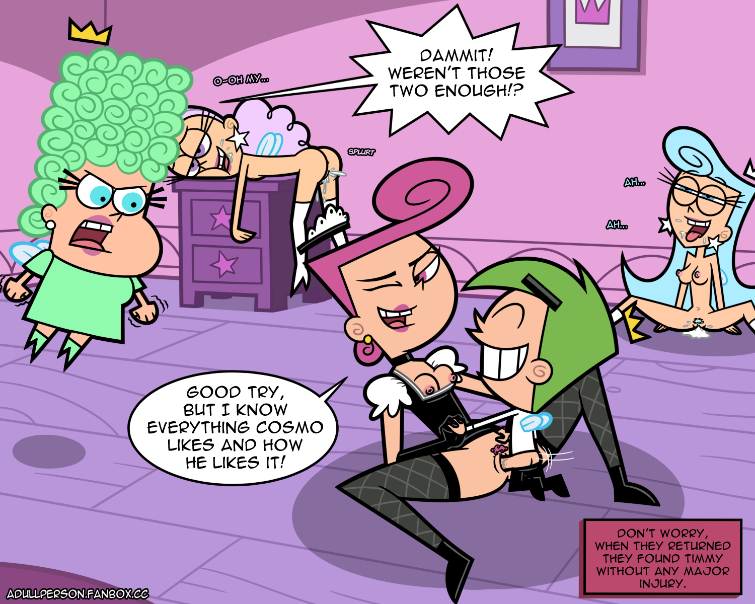 Fairly Oddparents Mama Cosma Porn - Rule34 - If it exists, there is porn of it / adullperson, cosmo, mama cosma,  wanda / 8224533