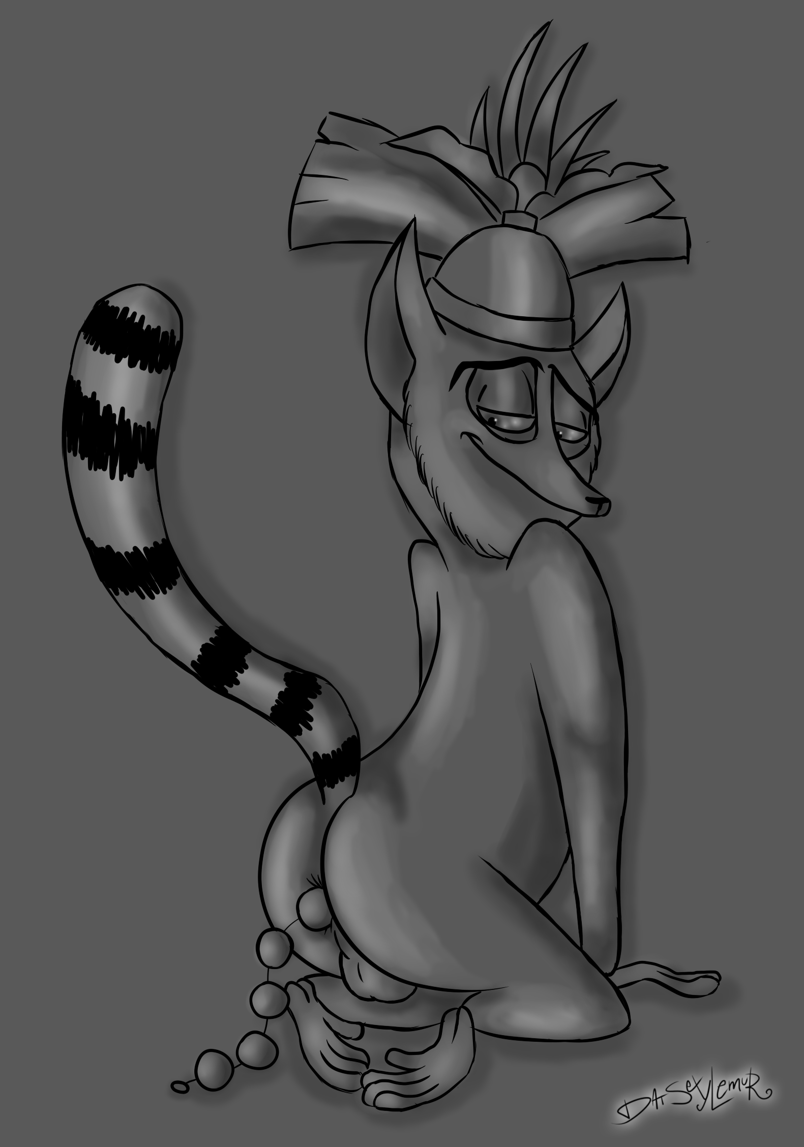 datsexylemur, king julien, all hail king julien, dreamworks, madagascar, bl...