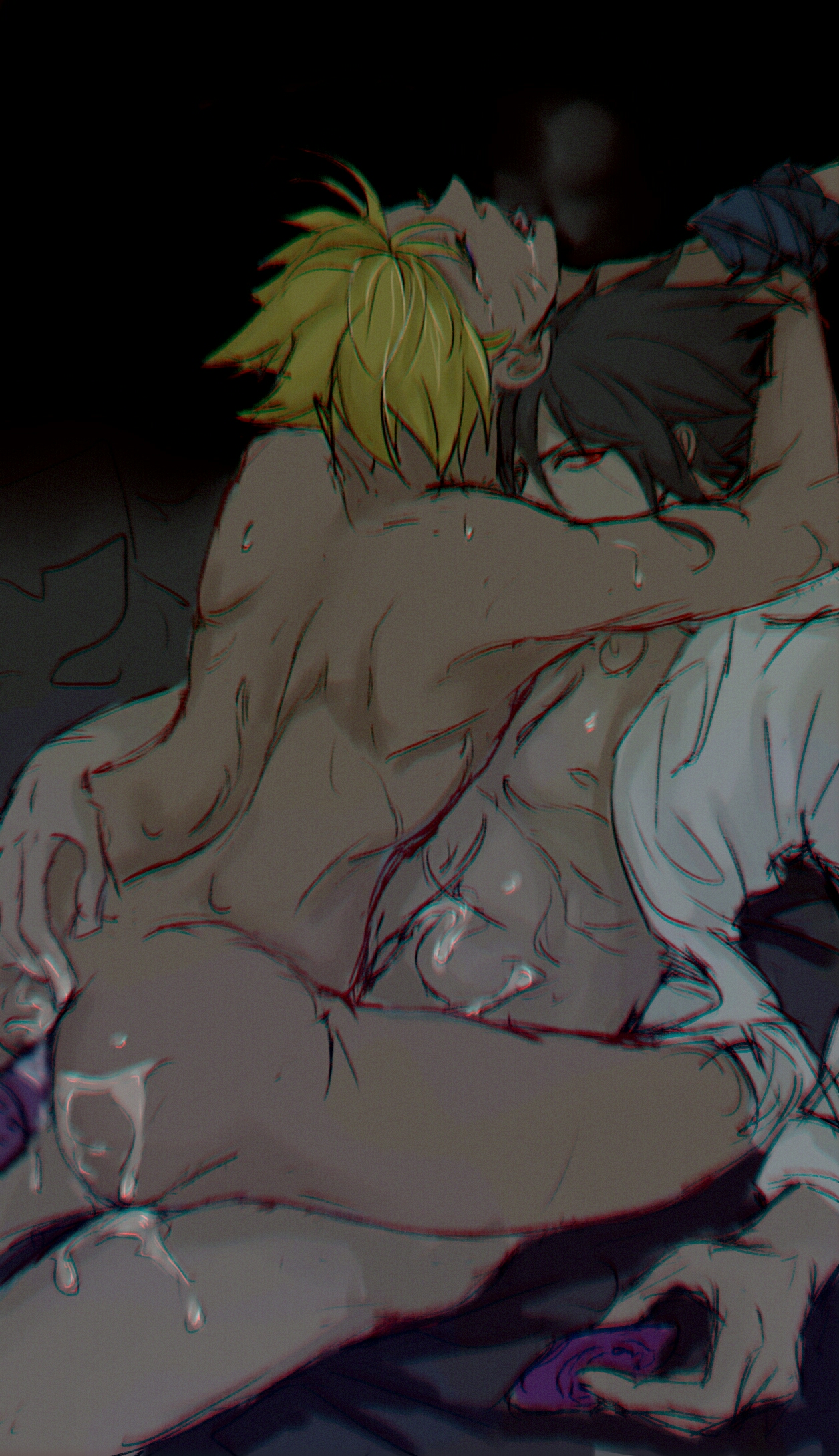 uchiha <b>sasuke</b>, uzumaki naruto, naruto, 2boys, abs, anal, ass, ass grab, ass...