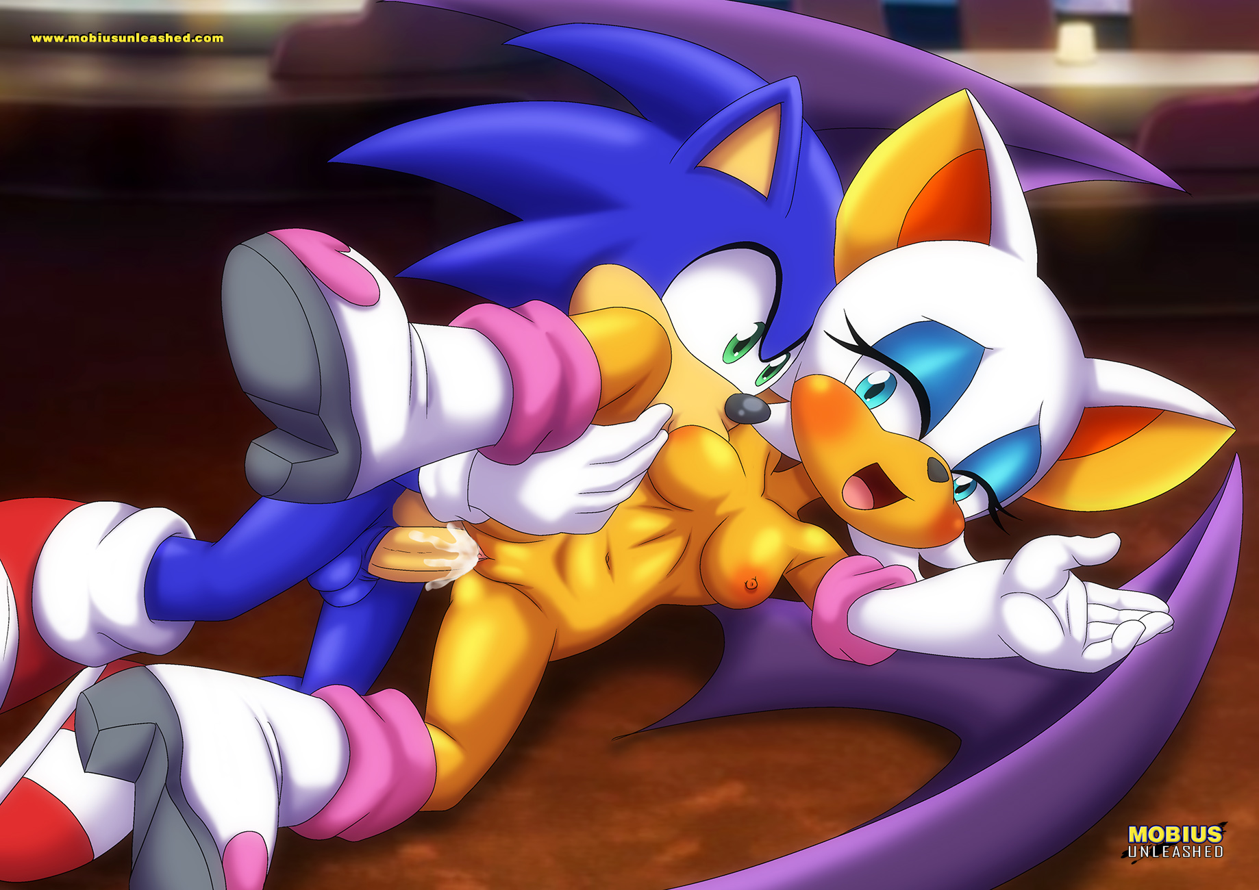 Sonic the hedgehog rouge porn