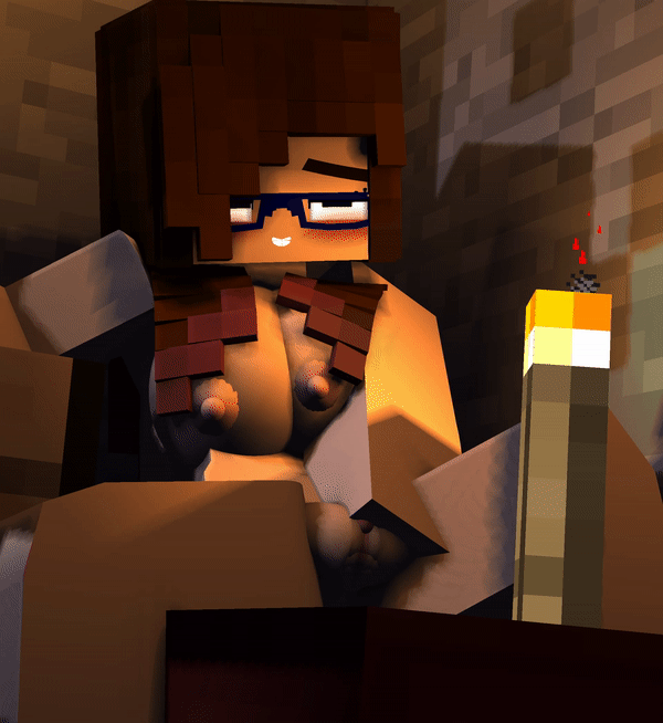 jenny timez, minecraft, 3d, animated, tagme, big breasts, brown hair, cave,...