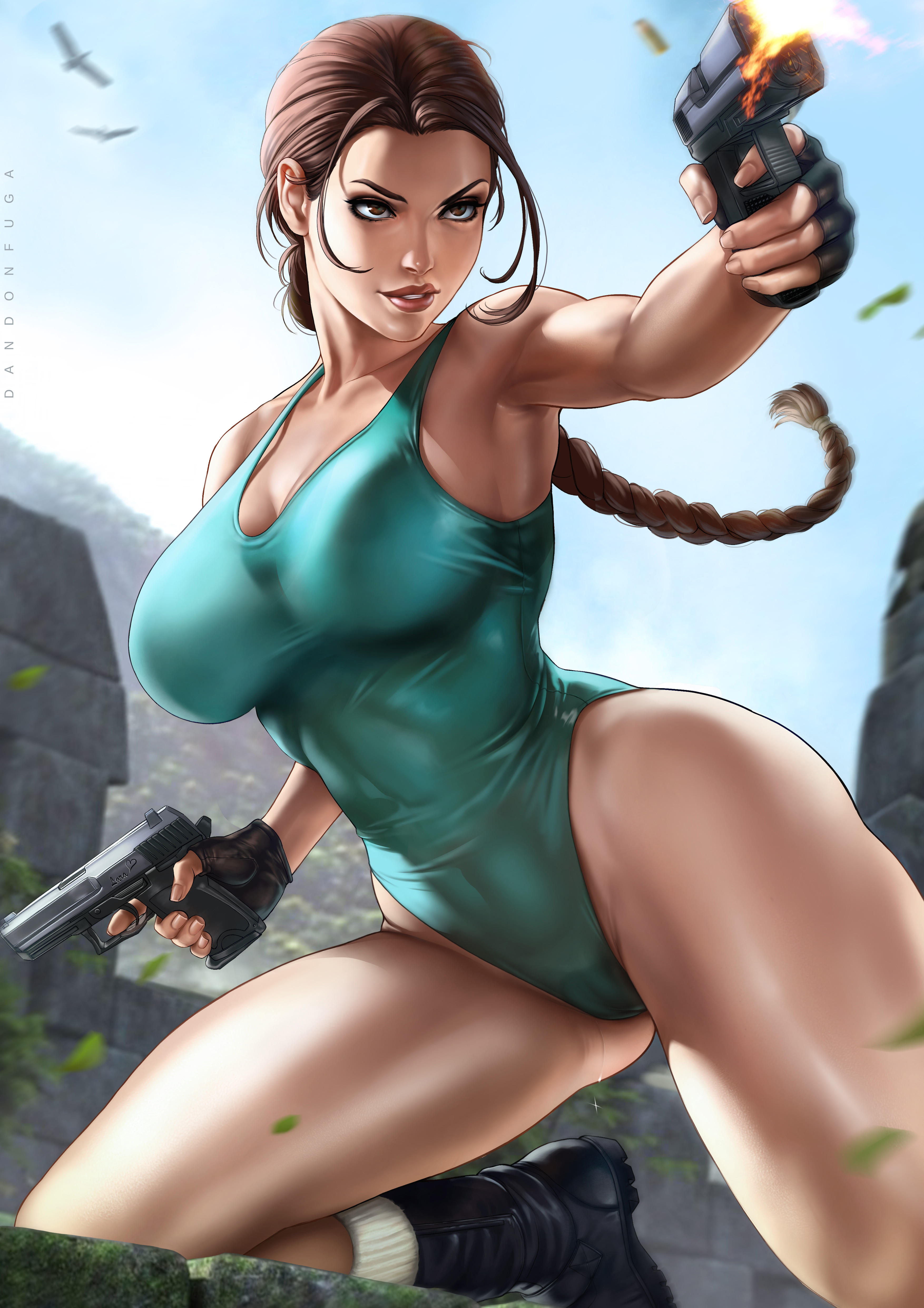 Rule34 - If it exists, there is porn of it  dandon fuga, lara croft   2409936