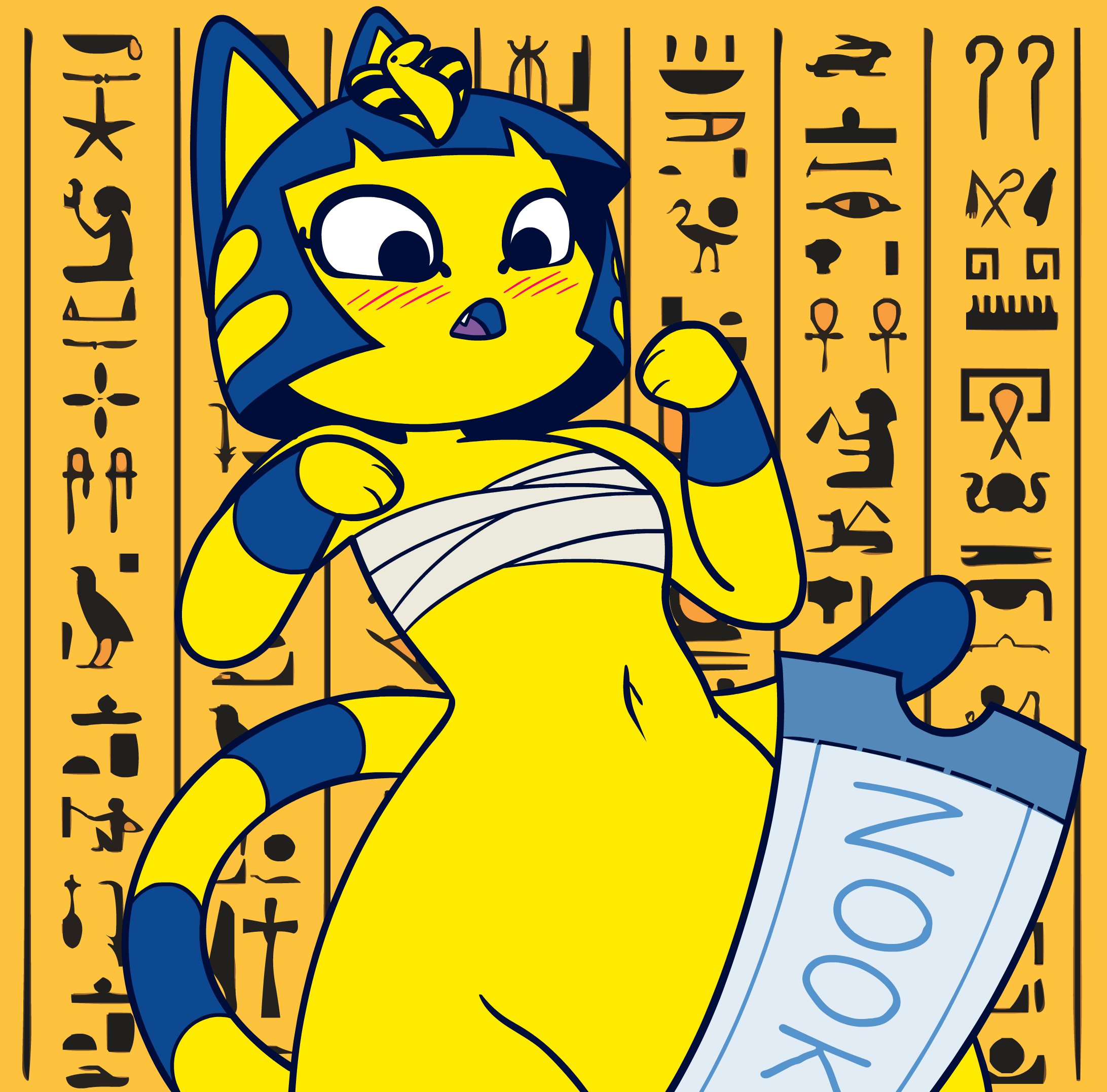 Rule34 - If it exists, there is porn of it  zone, ankha  3744017