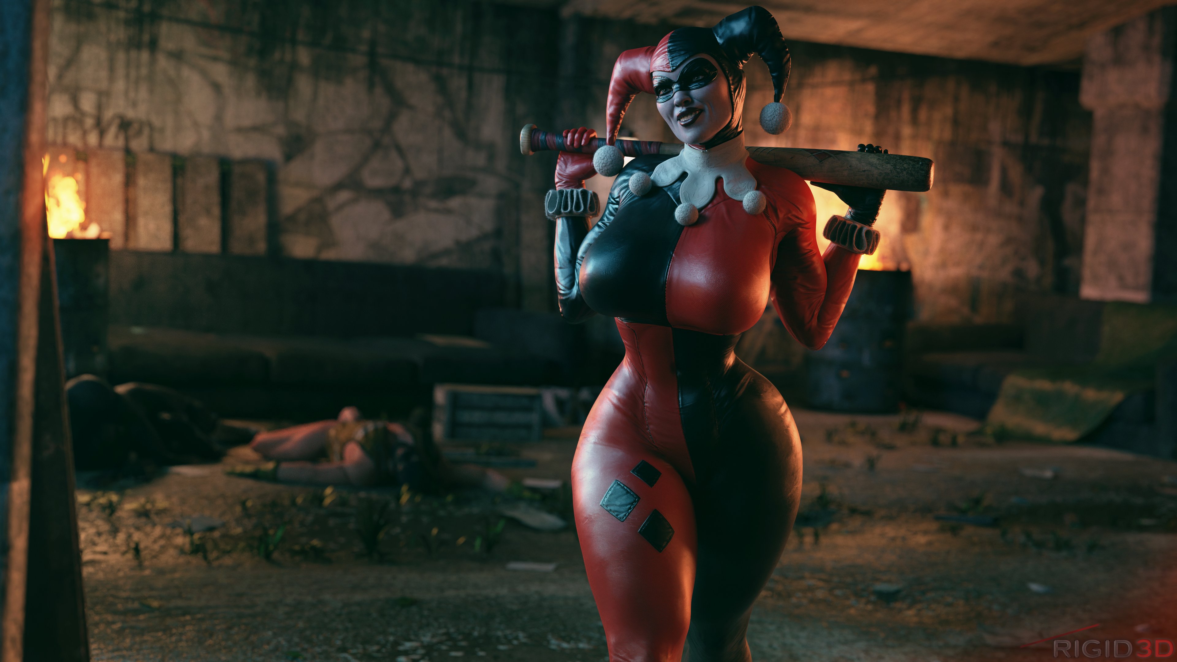 Rigid3d harley quinn