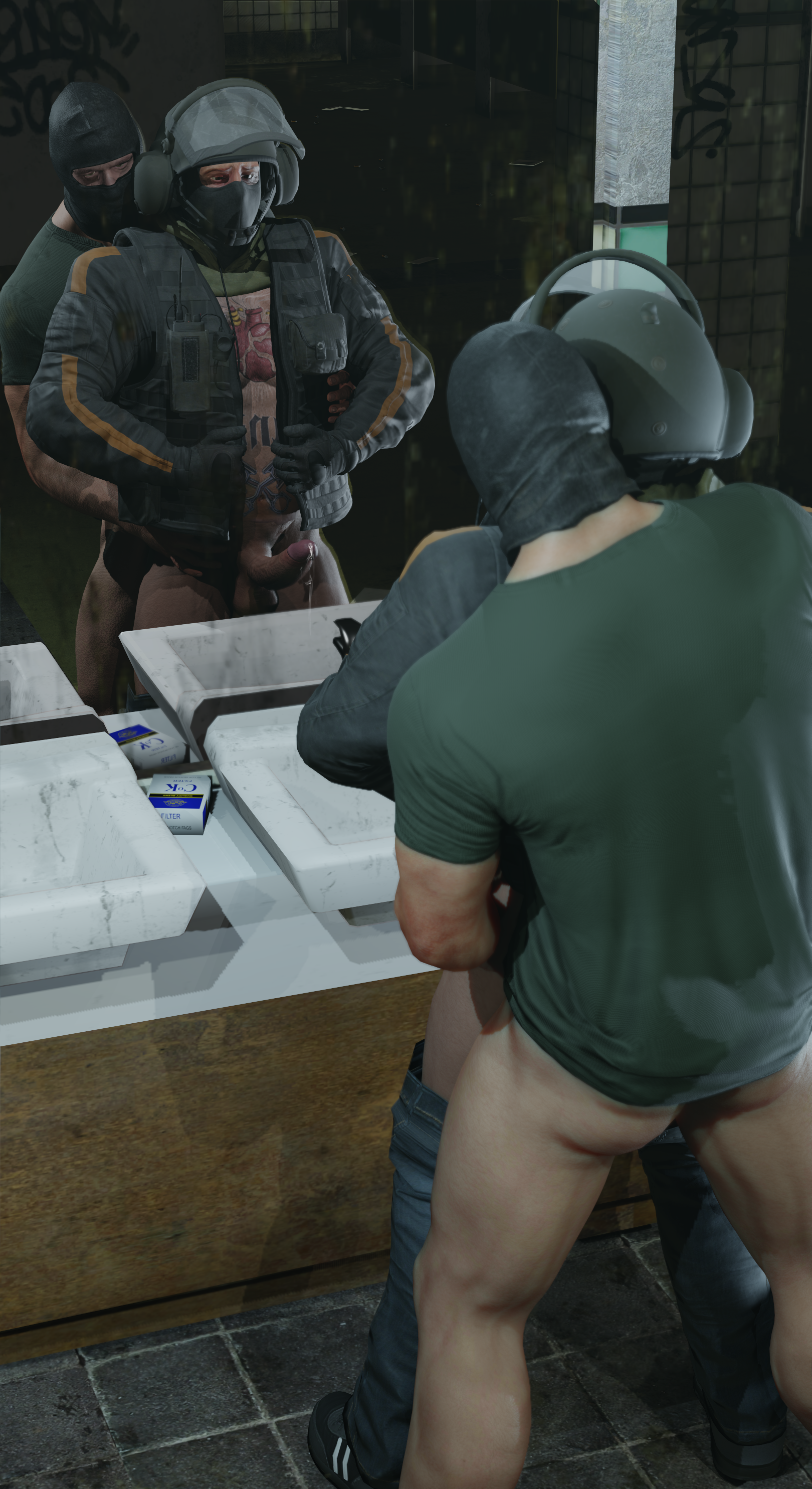 Masked bandit gay porn