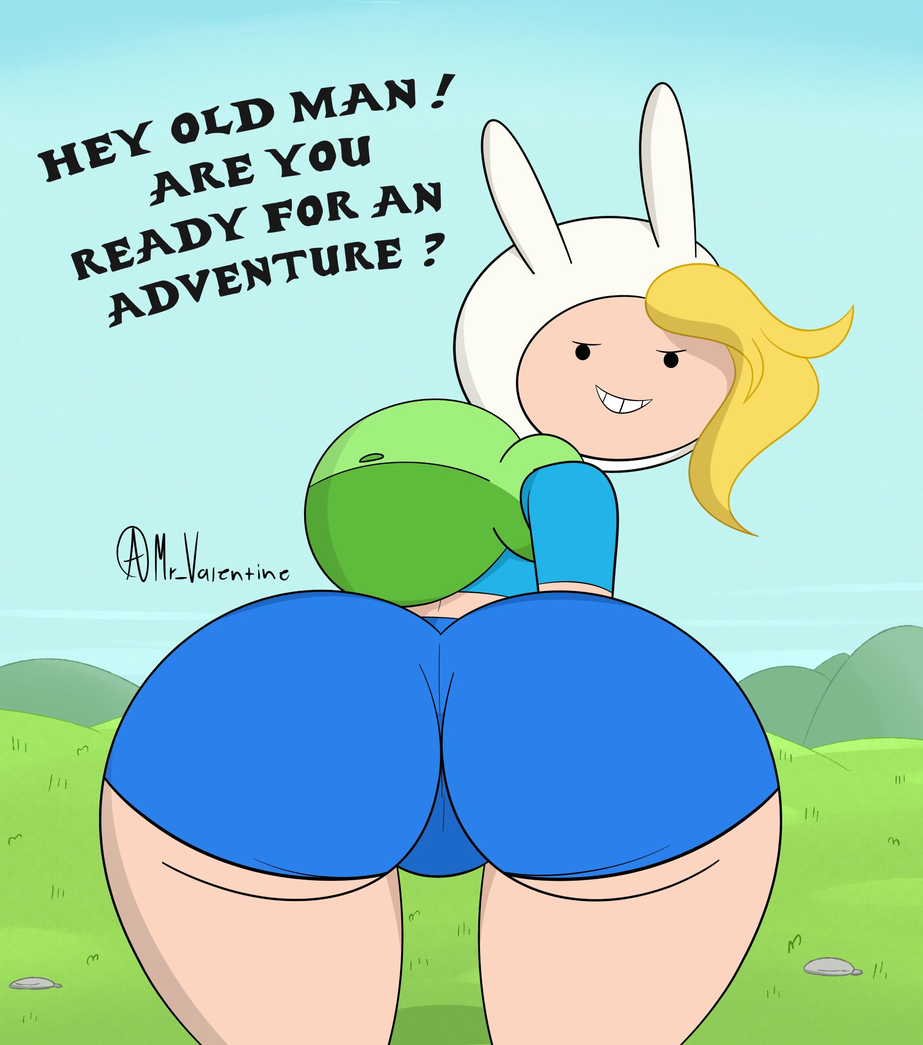 Cartoon Ass Porn - Rule34 - If it exists, there is porn of it / fionna the human girl / 4472544
