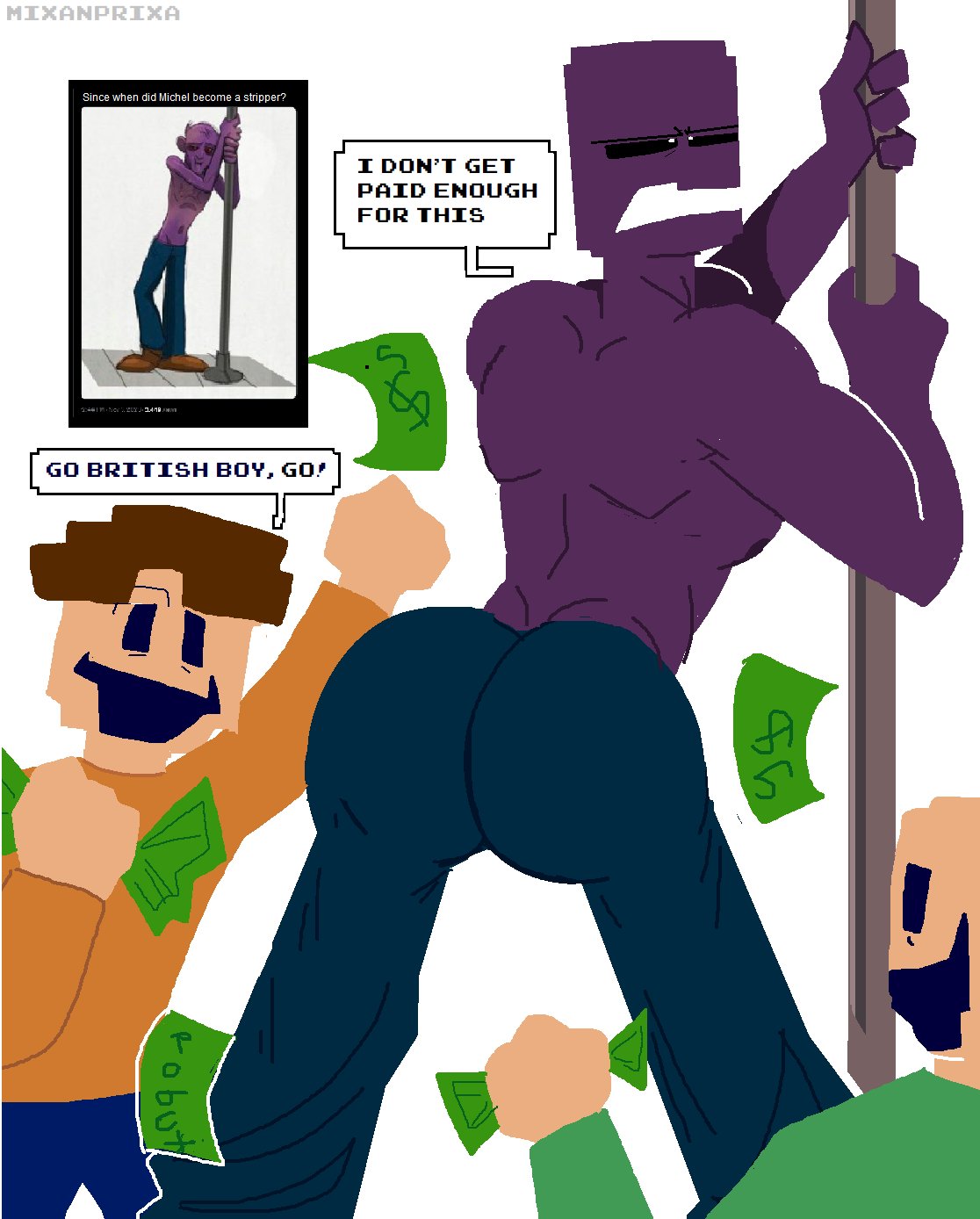 Fat stripper meme