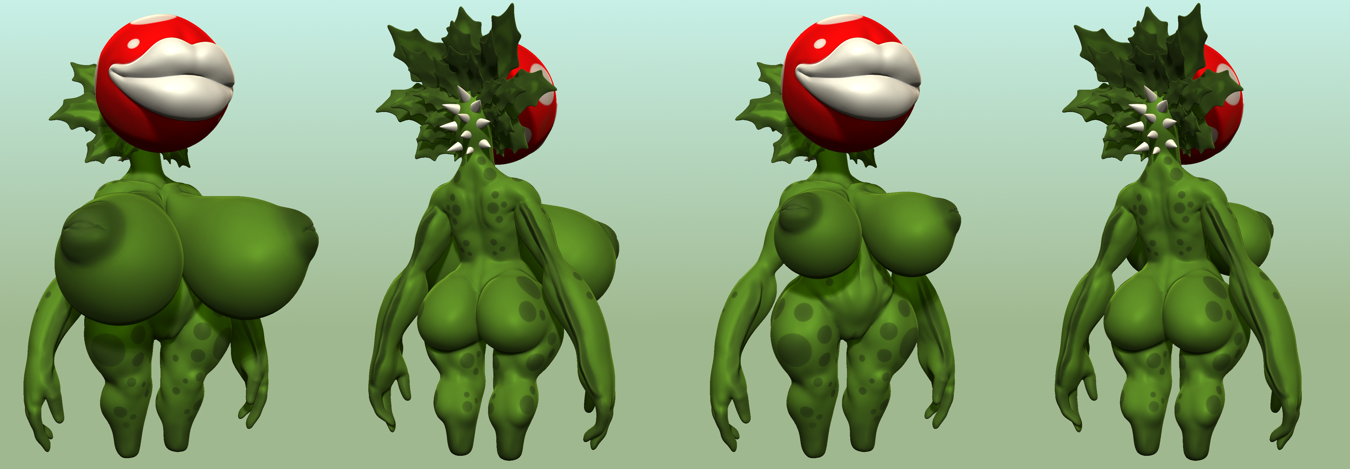 3d hentai plant фото 40