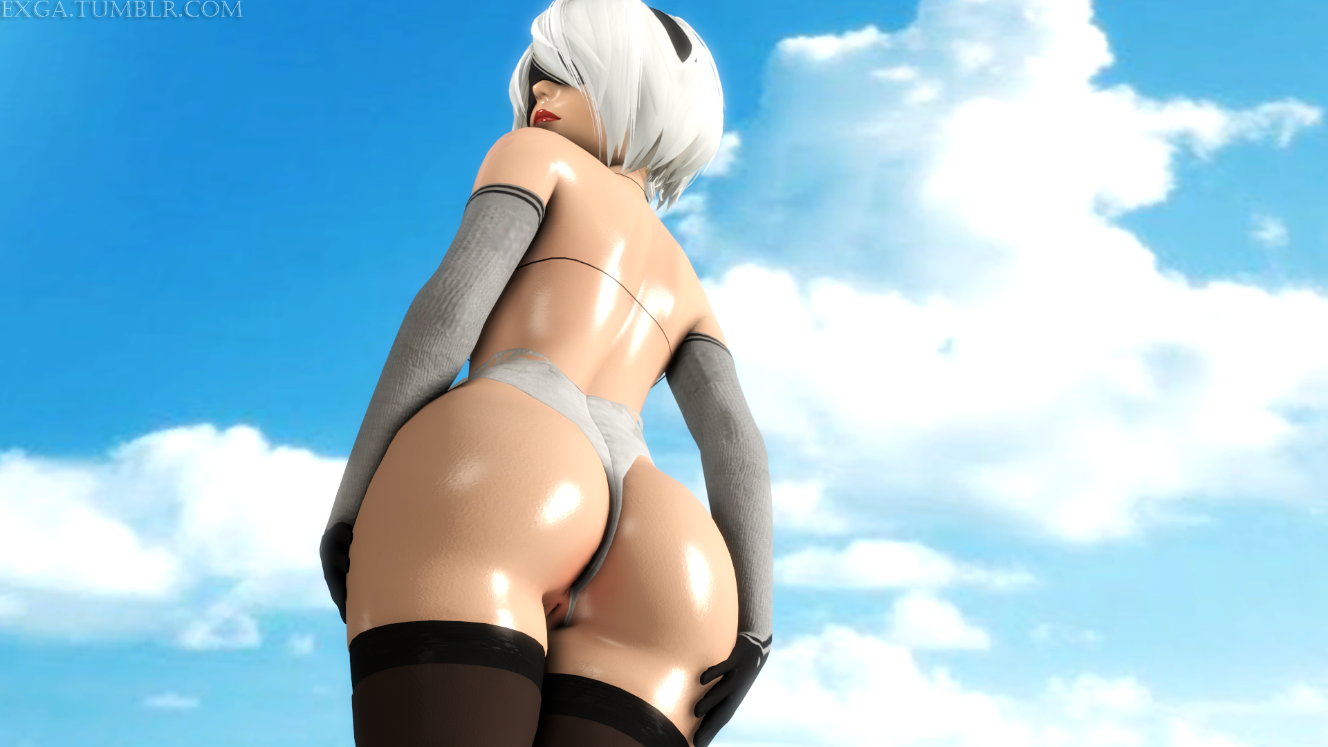 Rule34 - If it exists, there is porn of it / exga, yorha 2b / 1085975.