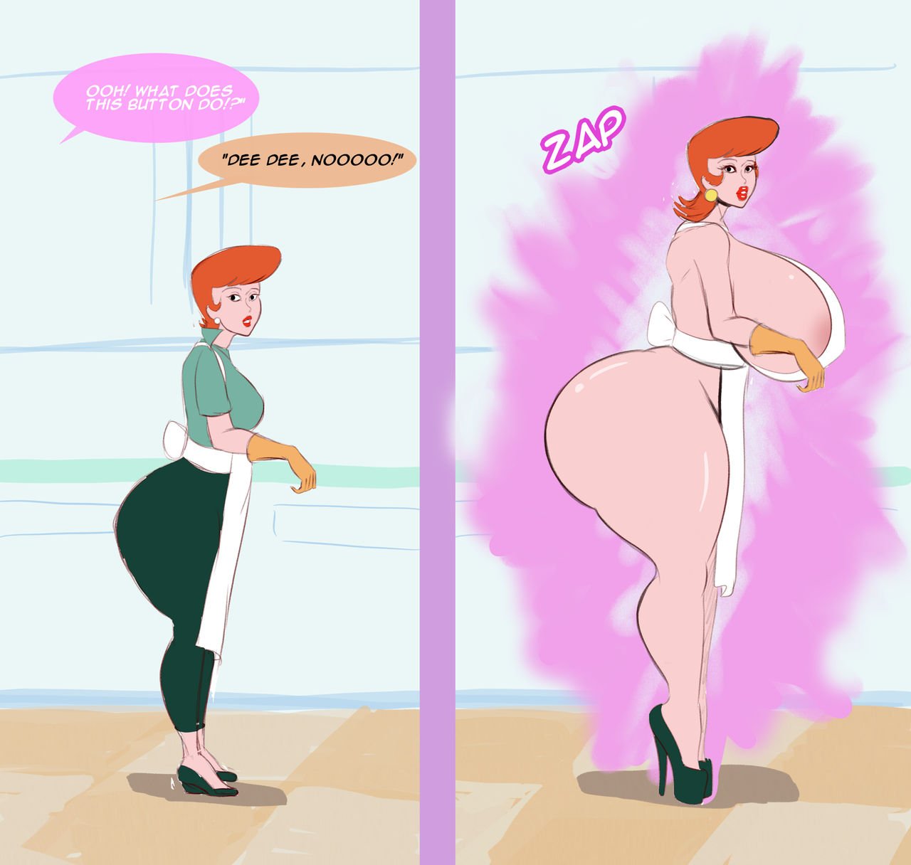 Dexter's mom dump truck