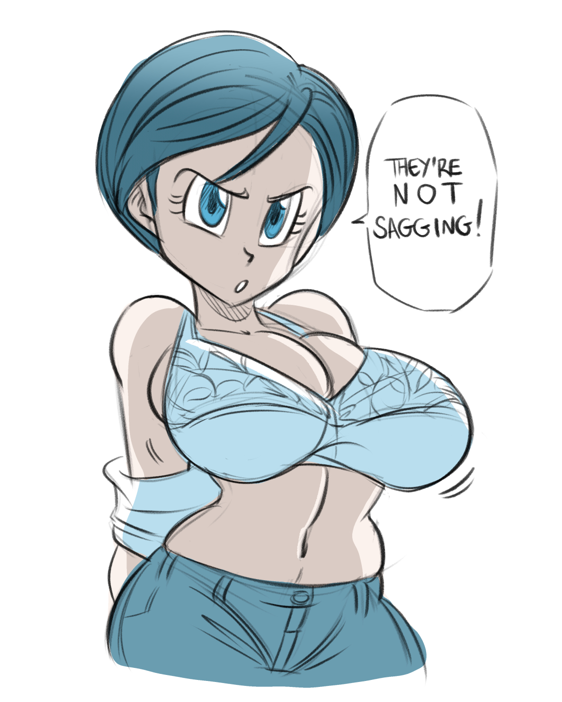 Rule34 - If it exists, there is porn of it  funsexydragonball, bulma  briefs  3894507