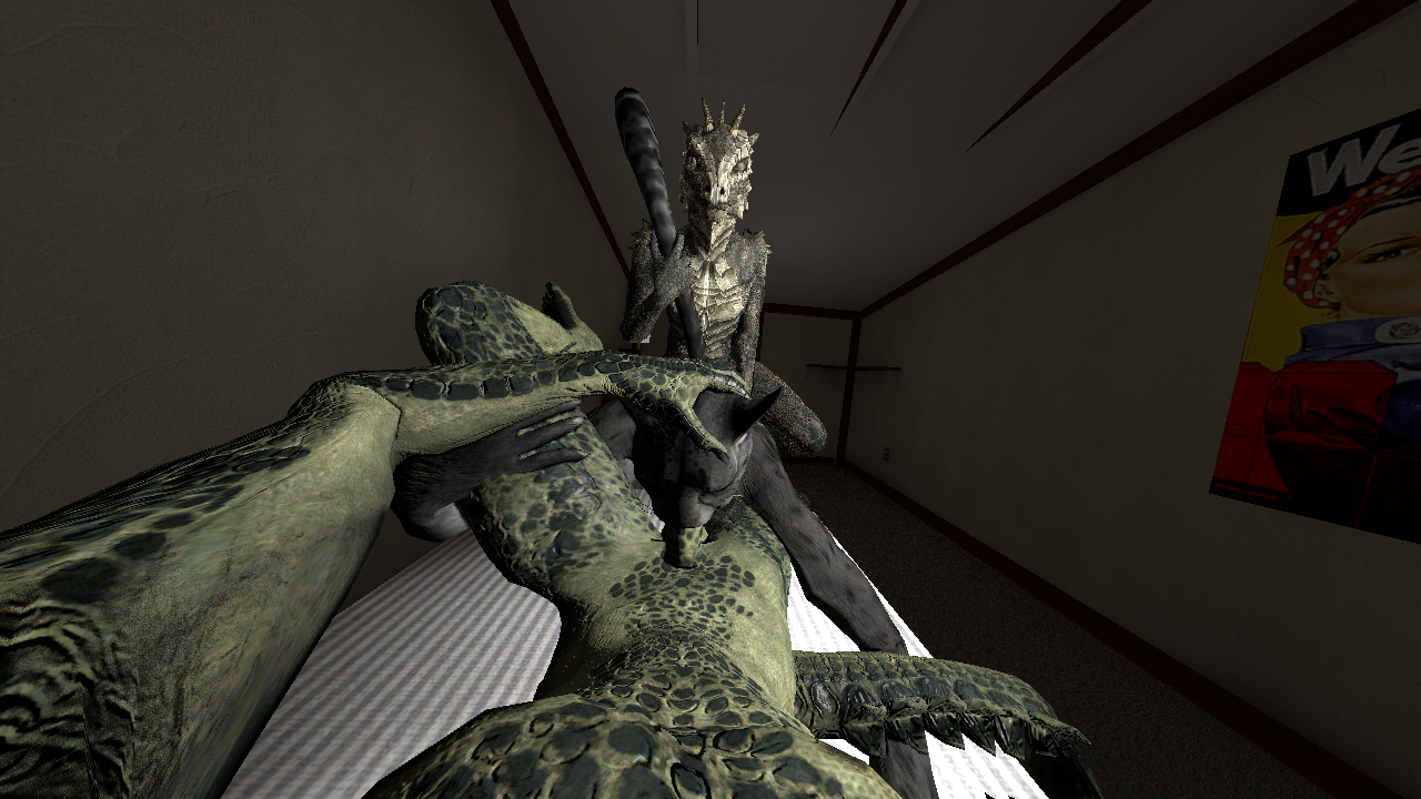 Rule34 - If it exists, there is porn of it / argonian, khajiit / 1958951