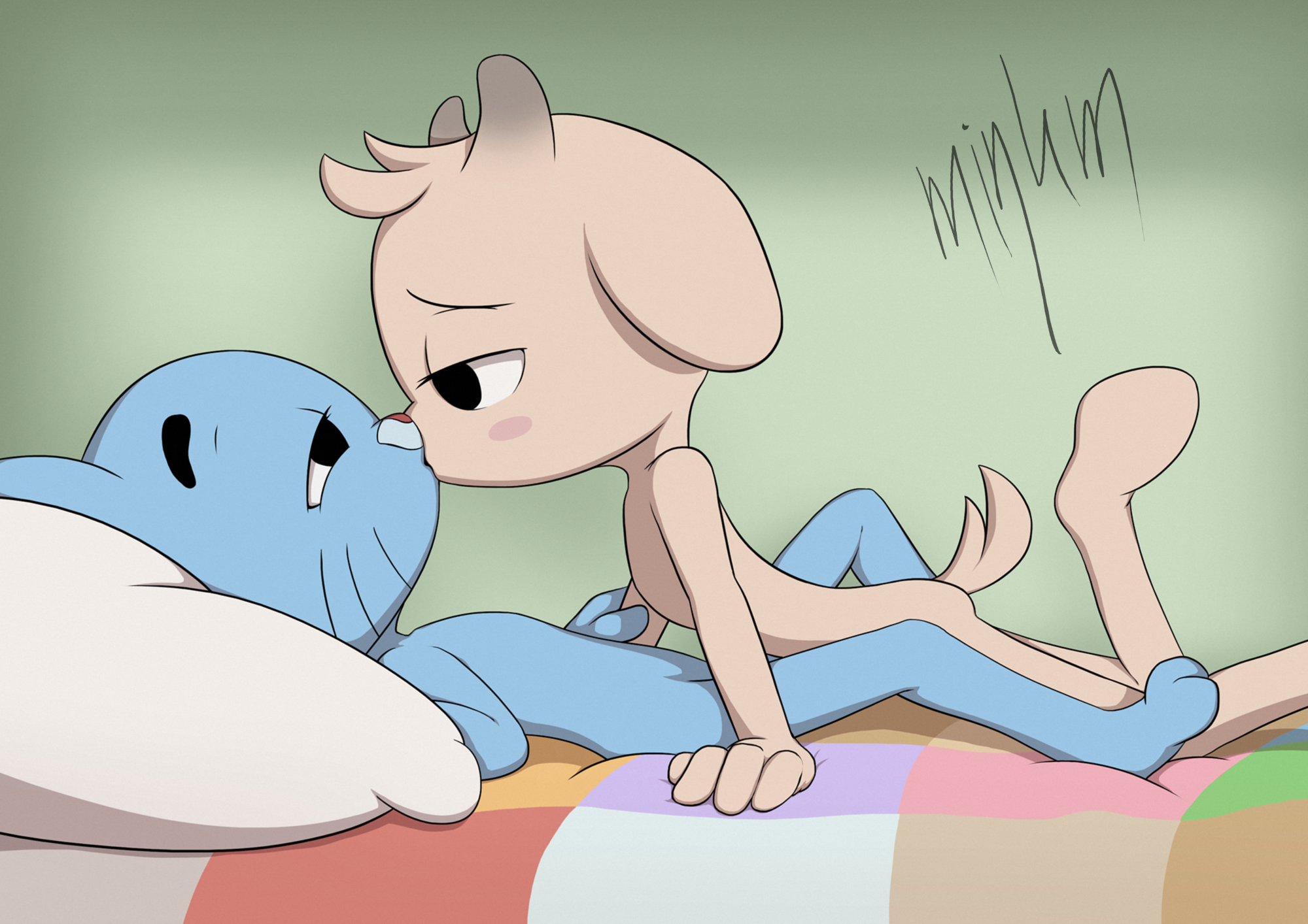 Rule34 - If it exists, there is porn of it / minum, chi chi, gumball  watterson / 4155025
