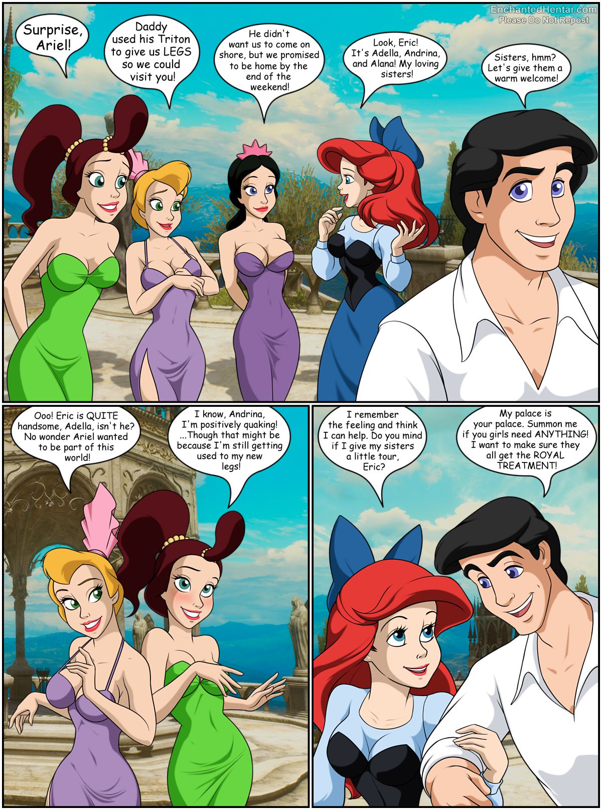 Disney princess sex with a prince cartoon porn comic